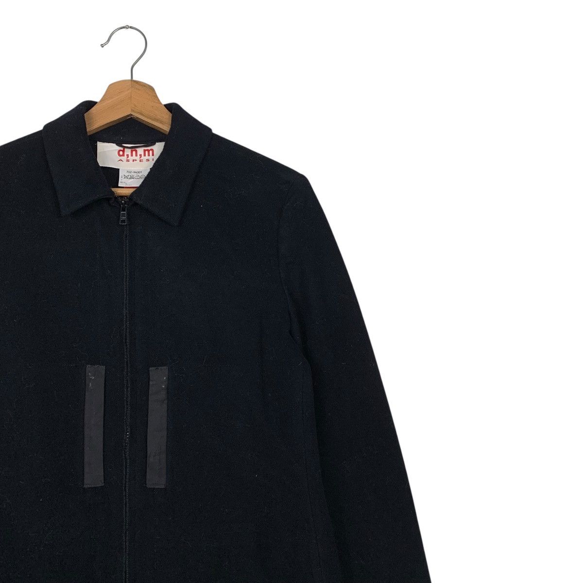 Aspesi DNM Aspesi Wool Zipper Black Coat Size US S / EU 44-46 / 1 - 6 Thumbnail