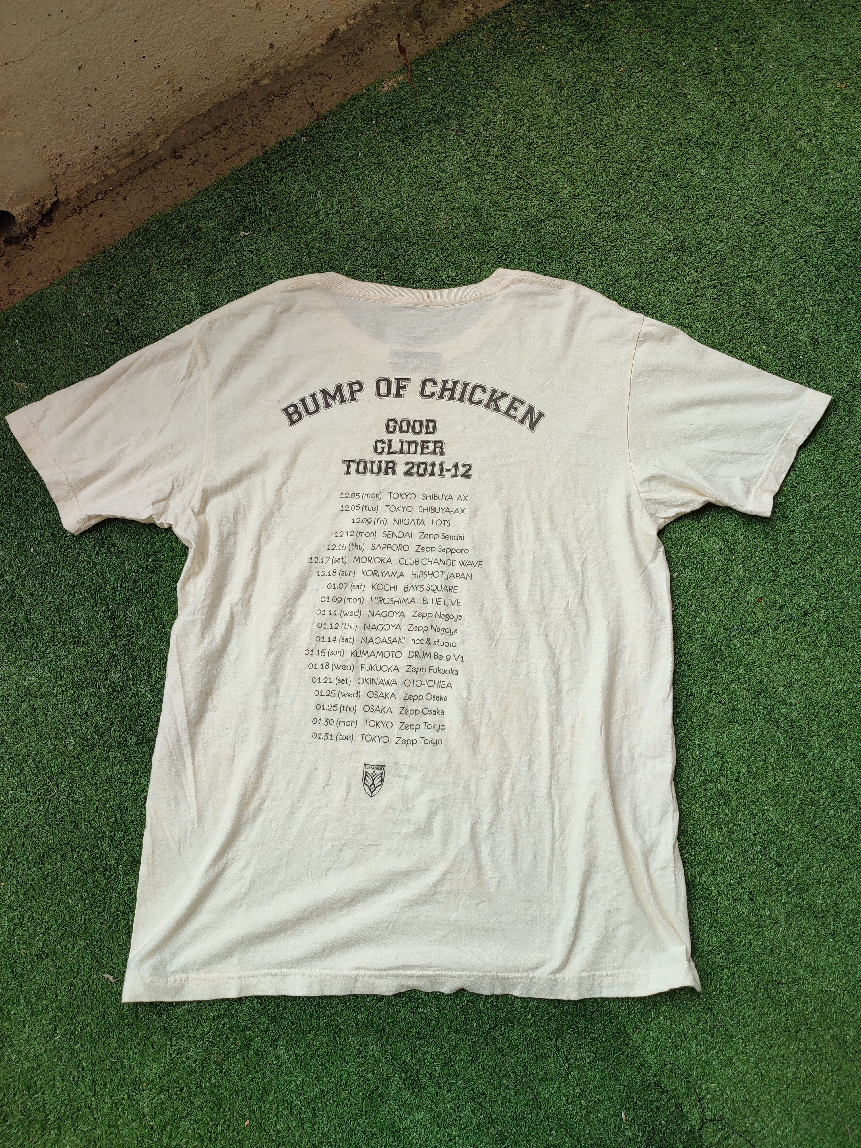 Band Tees 💥Y2K💥 BUMP OF CHICKEN GOOD GLIDER BAND TEE Size US L / EU 52-54 / 3 - 7 Thumbnail