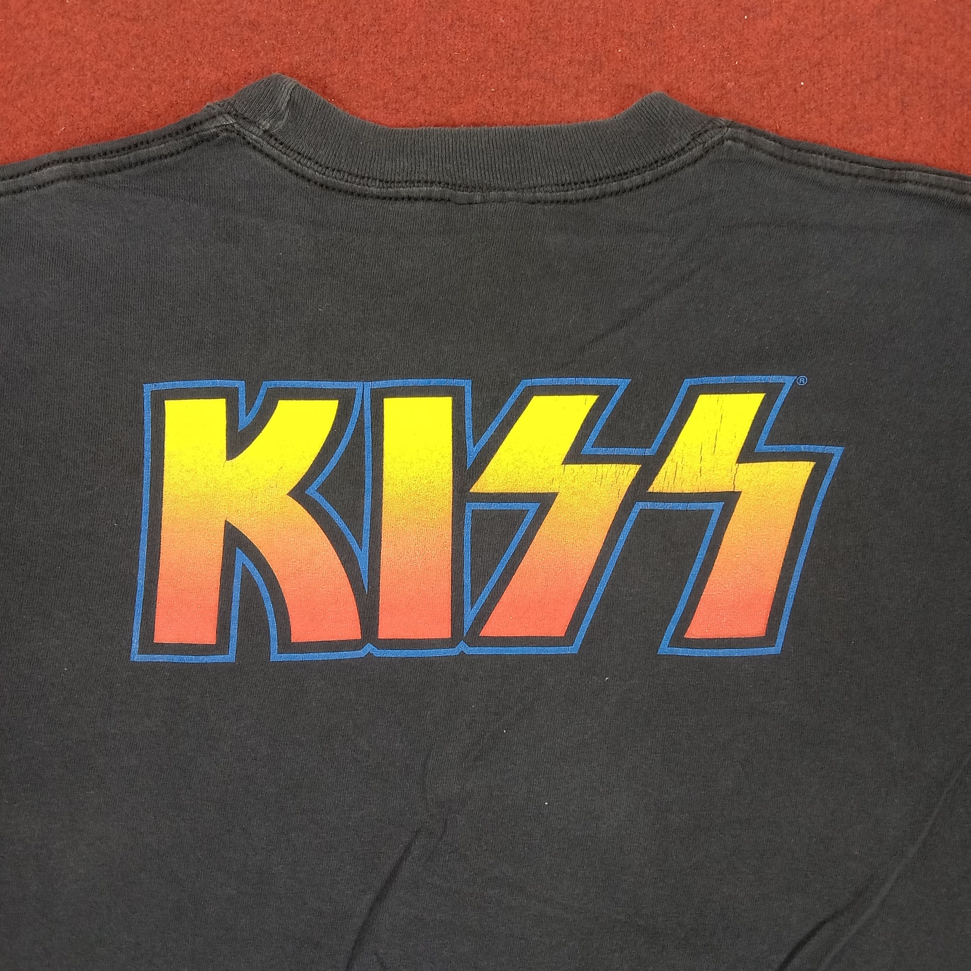 Band Tees × KISS × Vintage Kiss Rock Band Music The Farewell Tour Vintage Tshirt Size US L / EU 52-54 / 3 - 4 Thumbnail