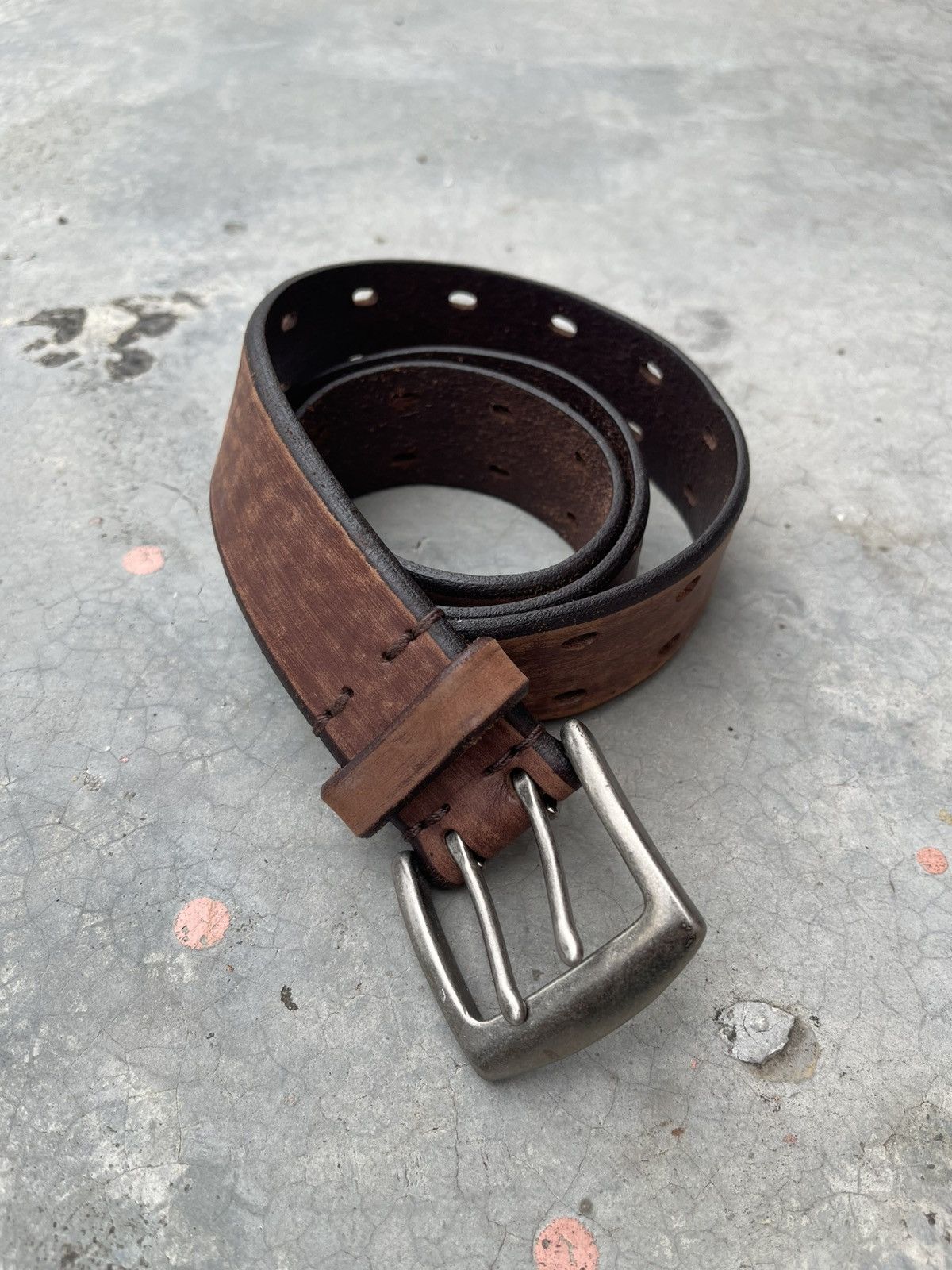 semanticdesign Semantic Design Leather Belt x Roen x In The Attic W35-36 Size 36 - 1 Thumbnail