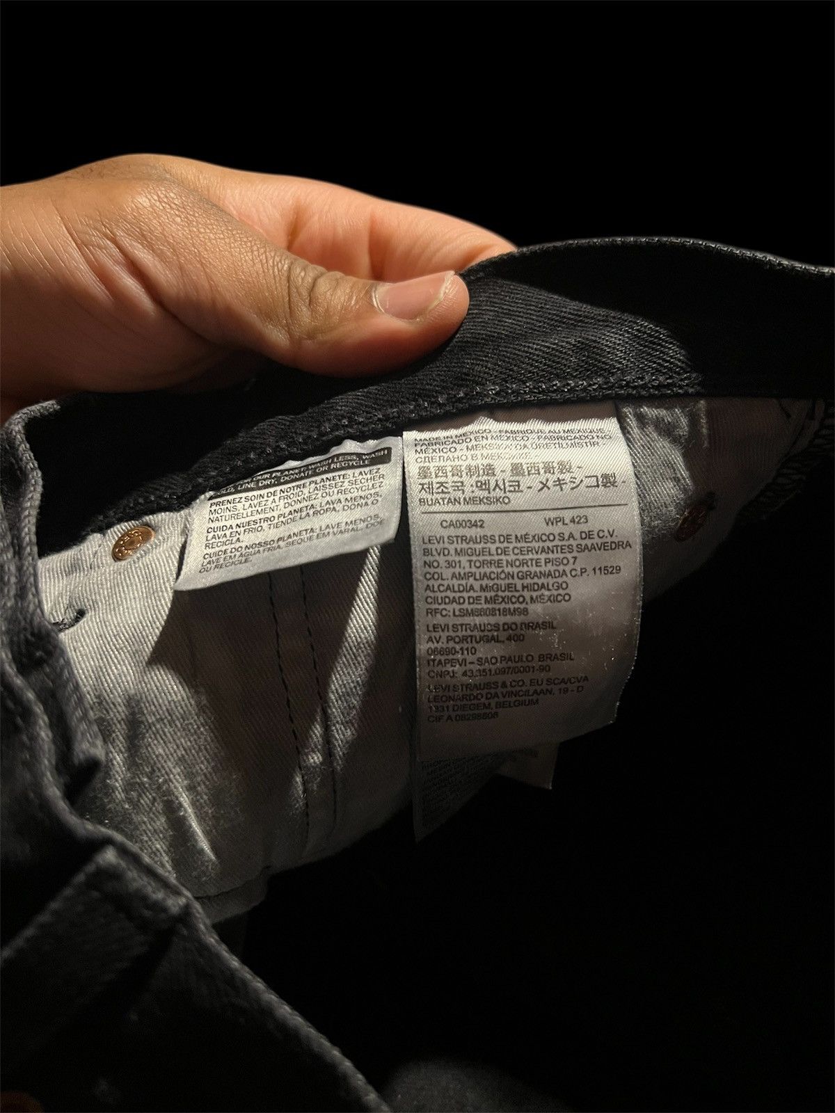 DENIM TEARS Denim Tears “ Peace in my Pocket Denim” Size US 34 / EU 50 - 5 Thumbnail