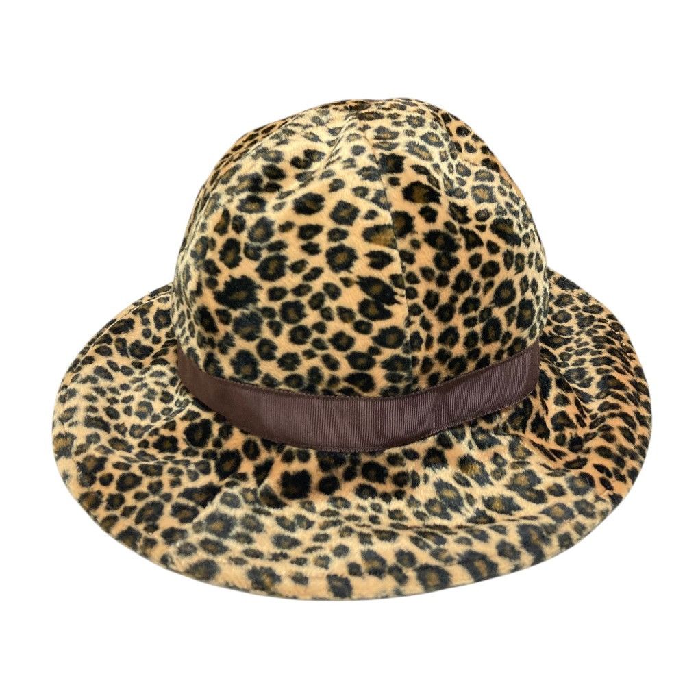 Other Other WONDERFUL WORLD Leopard Hat Textile Hats DUTY FREE for USA Size ONE SIZE - 1 Thumbnail