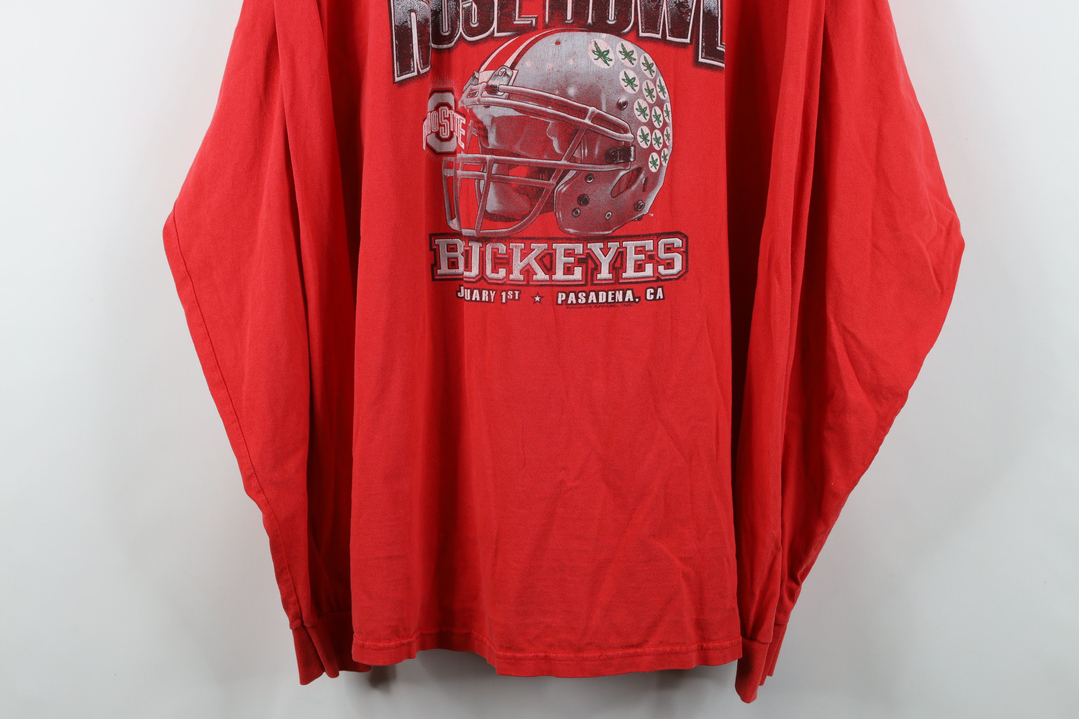Vintage Vintage Rose Bowl Ohio State University Football T-Shirt Red Size US XXL / EU 58 / 5 - 3 Thumbnail
