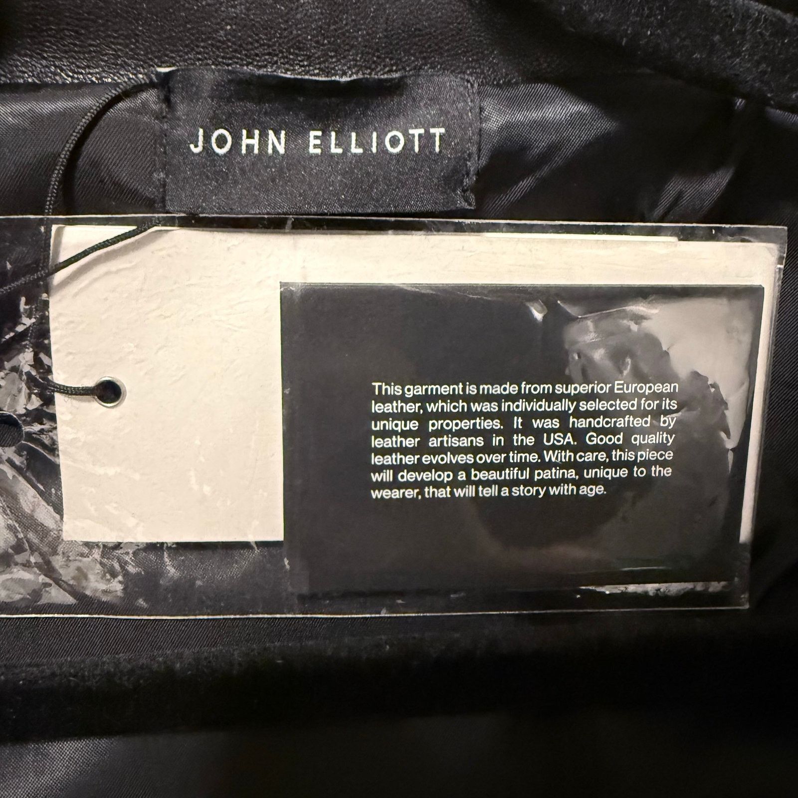 John Elliott $1,998 NWT John Elliott Leather Jumper Jacket | Sz M Size US M / EU 48-50 / 2 - 6 Thumbnail