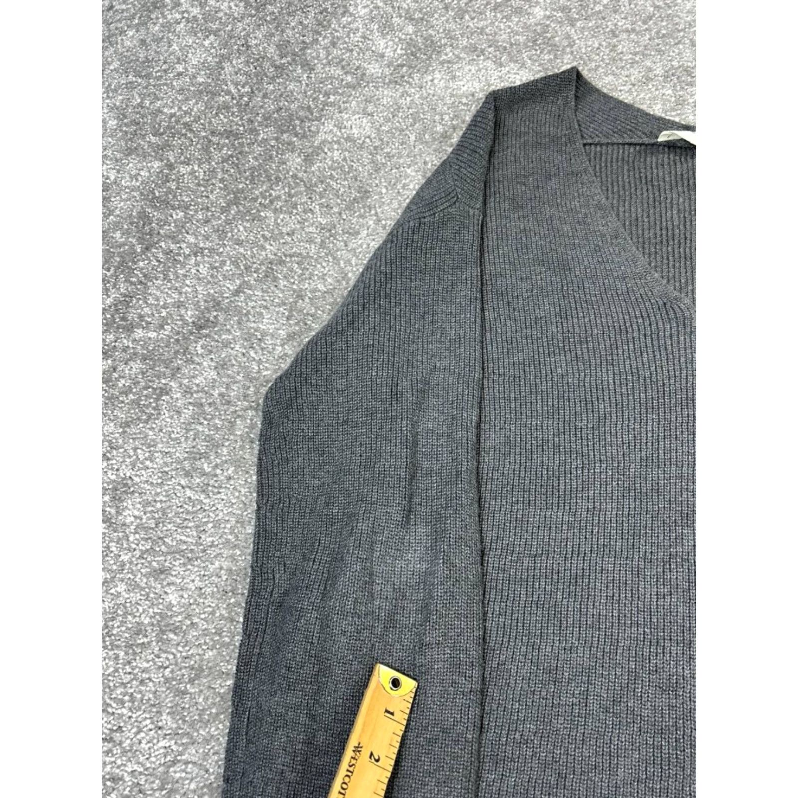 Everlane Everlane Sweater Womens Medium Gray Cotton Knit Pullover Pullover Casual Knit Shirt Pullover Mens Womens - Size M / US 6-8 / IT 42-44 - 5 Thumbnail