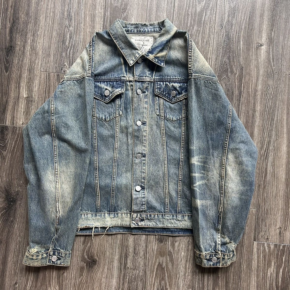 basketcase gallery Basketcase Gallery Breacher Denim Jacket | Grailed