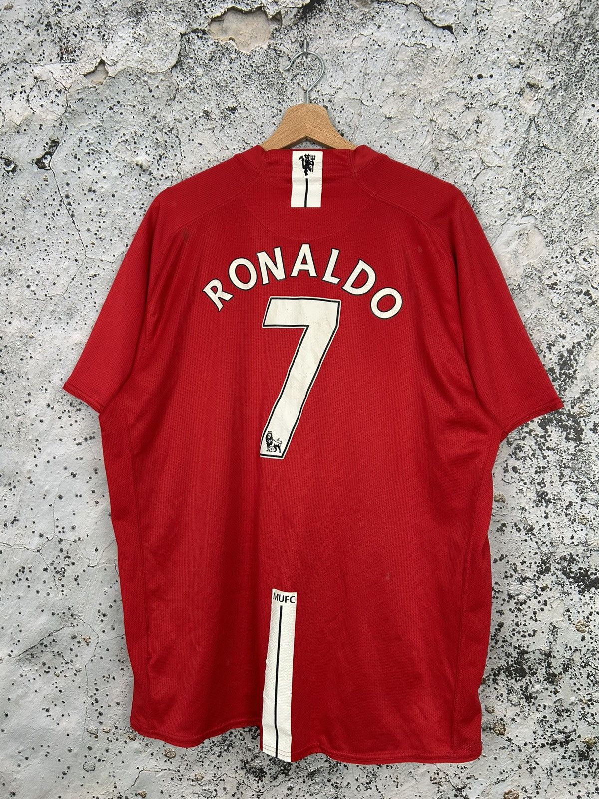 Nike Manchester United Cristiano Ronaldo Nike Soccer Jersey Rare Size US XXL / EU 58 / 5 - 1 Thumbnail