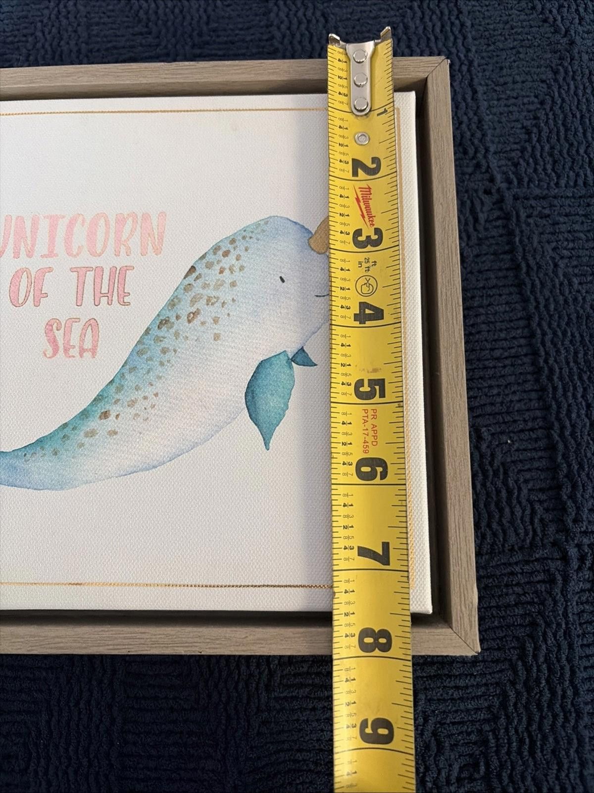 Other Framed Artwork Canvas Narwhal Size ONE SIZE - 6 Thumbnail
