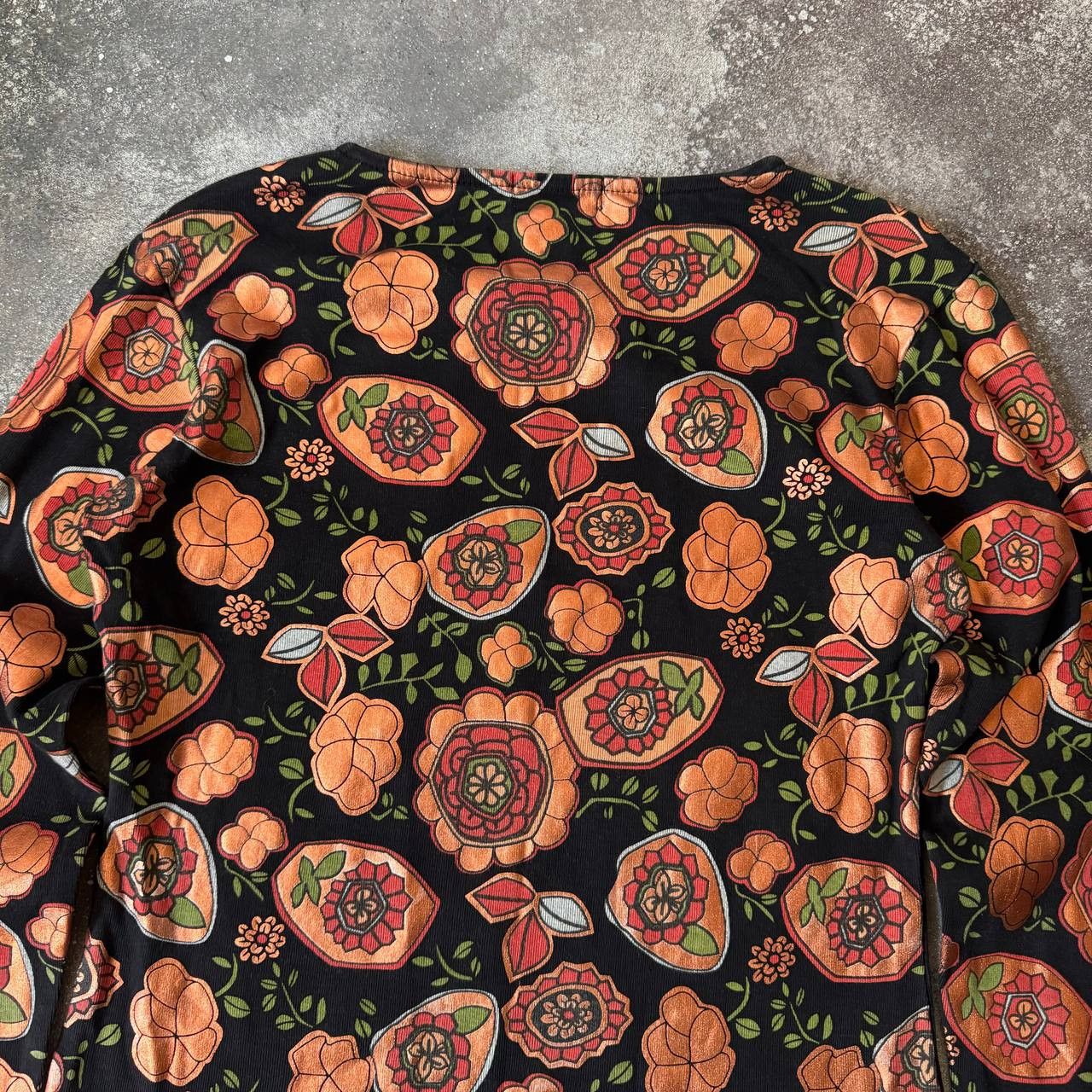 Custo Barcelona Custo Barcelona Archive Lady Printed Vintage Long Sleeve Top Size M / US 6-8 / IT 42-44 - 9 Thumbnail