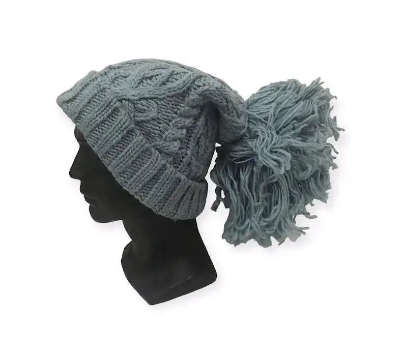 Japanese Brand × Vintage Paratiisi Bobble Beanie Hat Size ONE SIZE - 1 Thumbnail