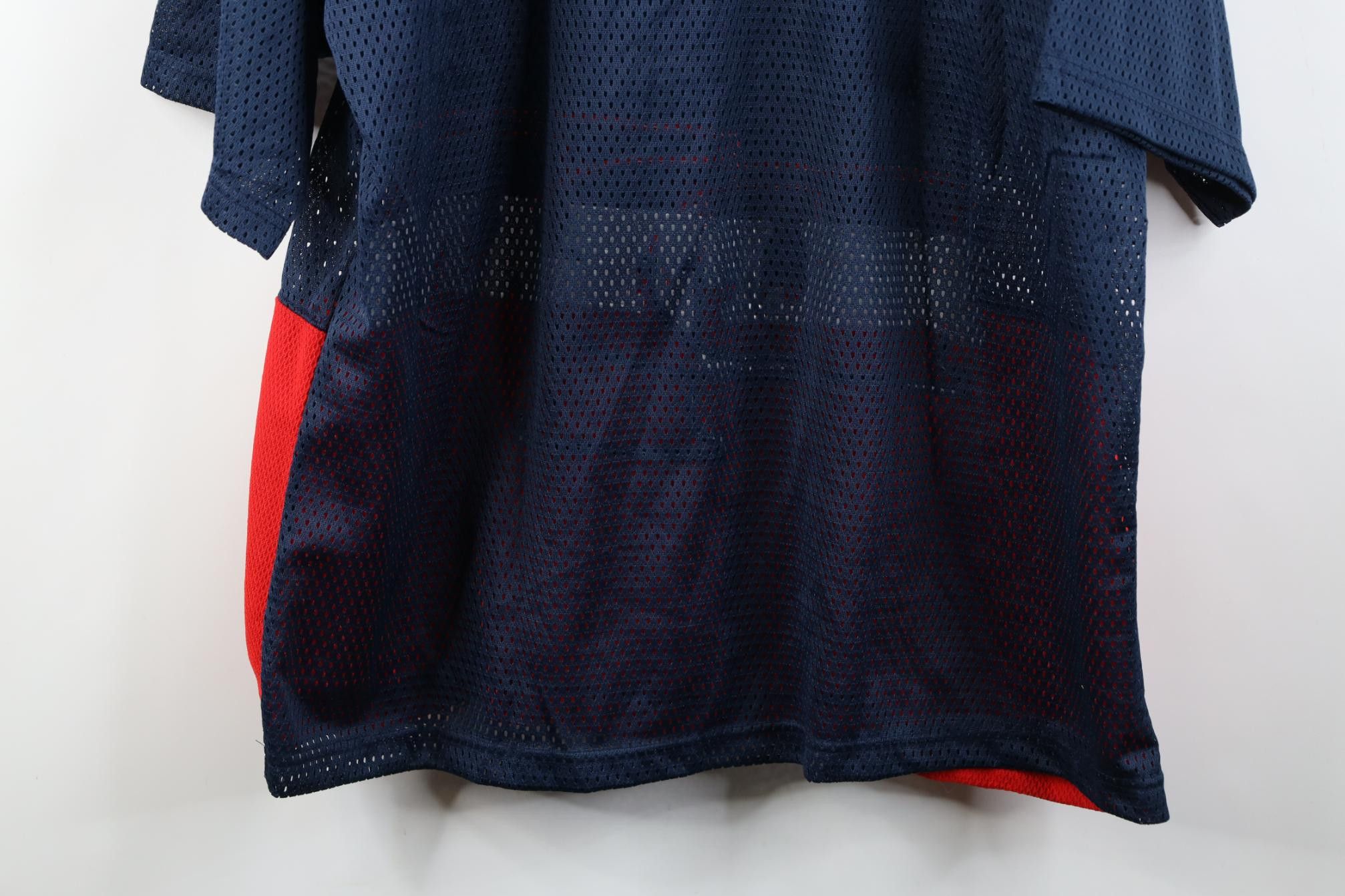 Vintage Deadstock Vintage 90s Y2K Mesh 1/4 Zip Polo Shirt Hip Hop Size US XXL / EU 58 / 5 - 16 Thumbnail