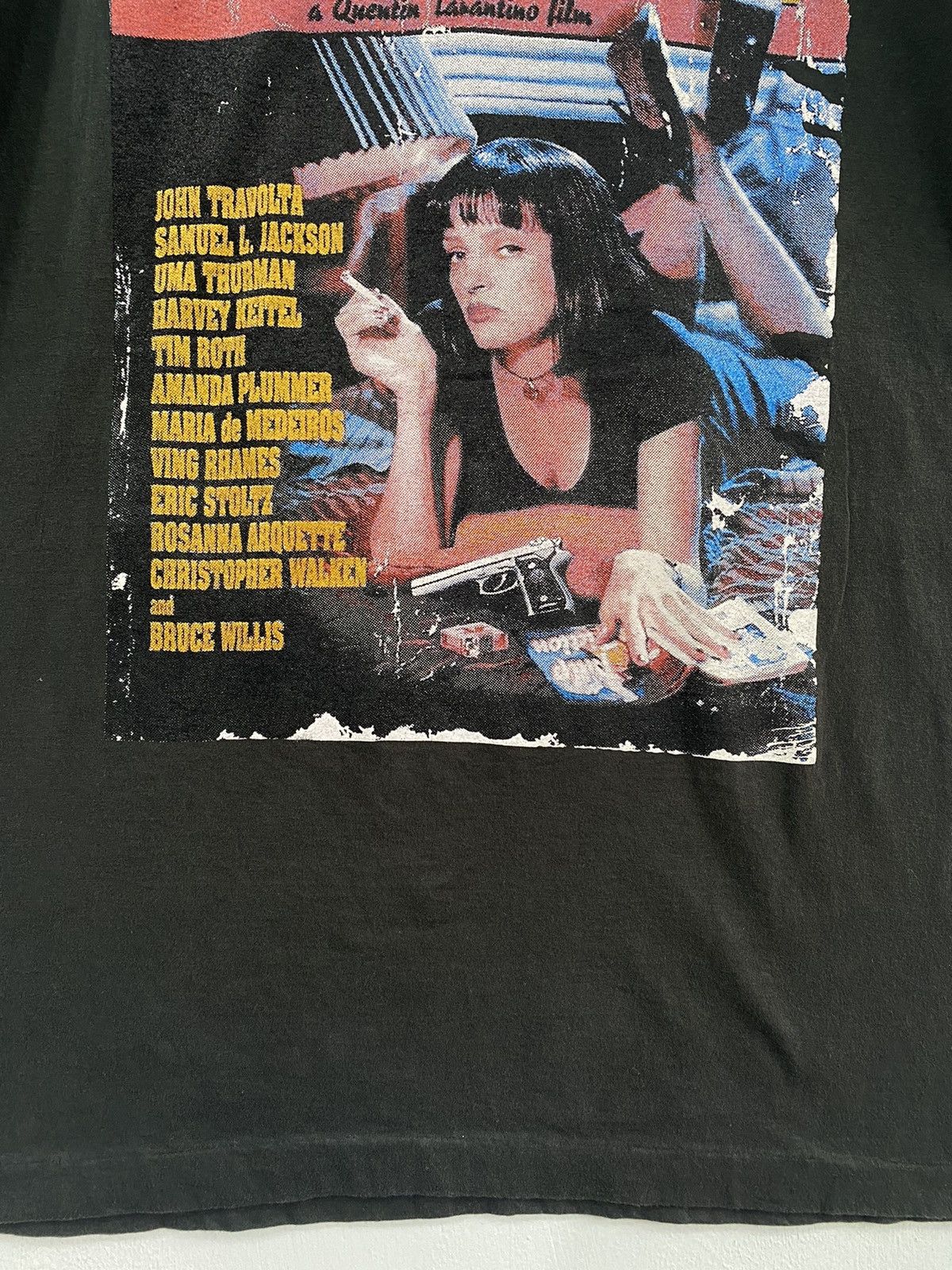 Vintage 💥VINTAGE PULP FICTION black comedy crime film MOVIE shirt Size US M / EU 48-50 / 2 - 3 Thumbnail