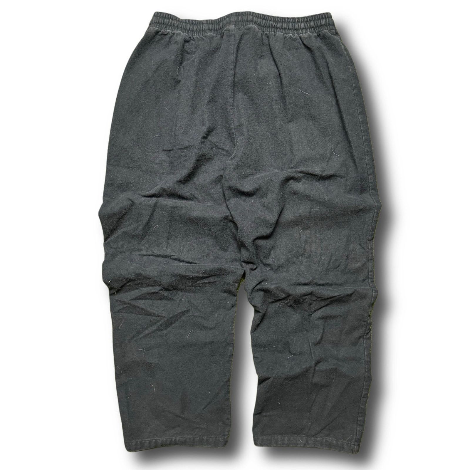 L.L. Bean LL Bean Navy Blue Casual Cotton Adjustable Waist Sweatpants Size US 32 / EU 48 - 2 Thumbnail
