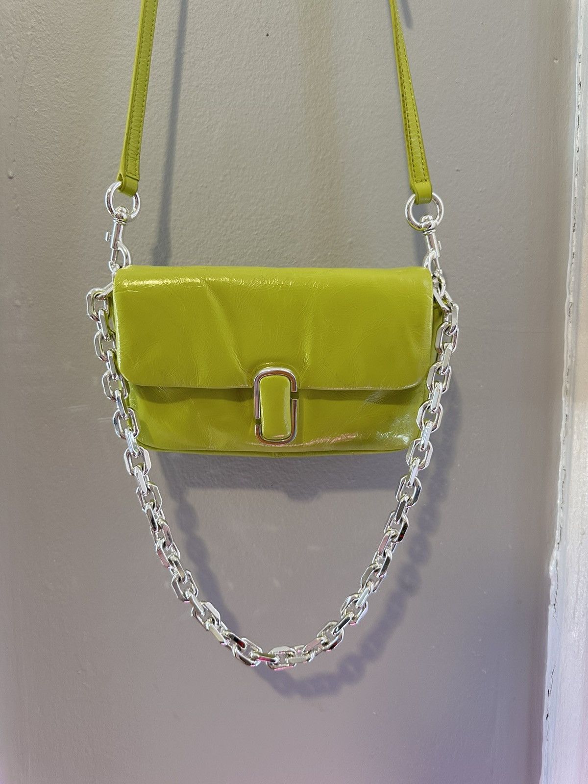 Marc Jacobs Marc Jacobs Green Mini 'J Marc Pillow' Bag Size ONE SIZE - 1 Thumbnail