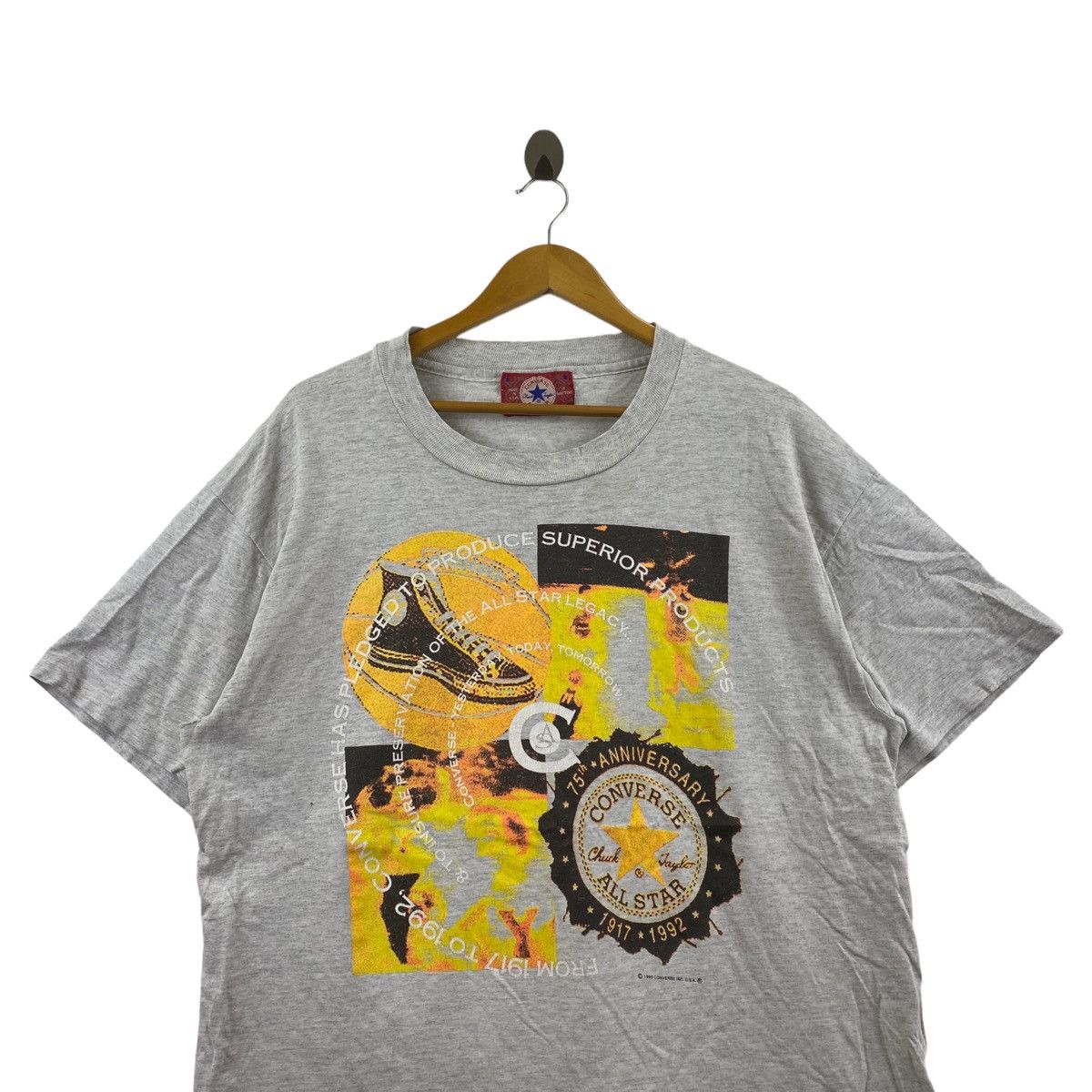 Converse × Vintage Vintage CONVERSE ALL STAR 1993 USA 75th Anniversary Brand Size US XL / EU 56 / 4 - 2 Thumbnail