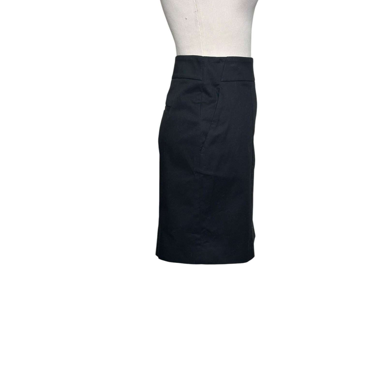 Ann Taylor Ann Taylor black Madison mini skirt size 4 Size 27" / US 4 / IT 40 - 6 Thumbnail