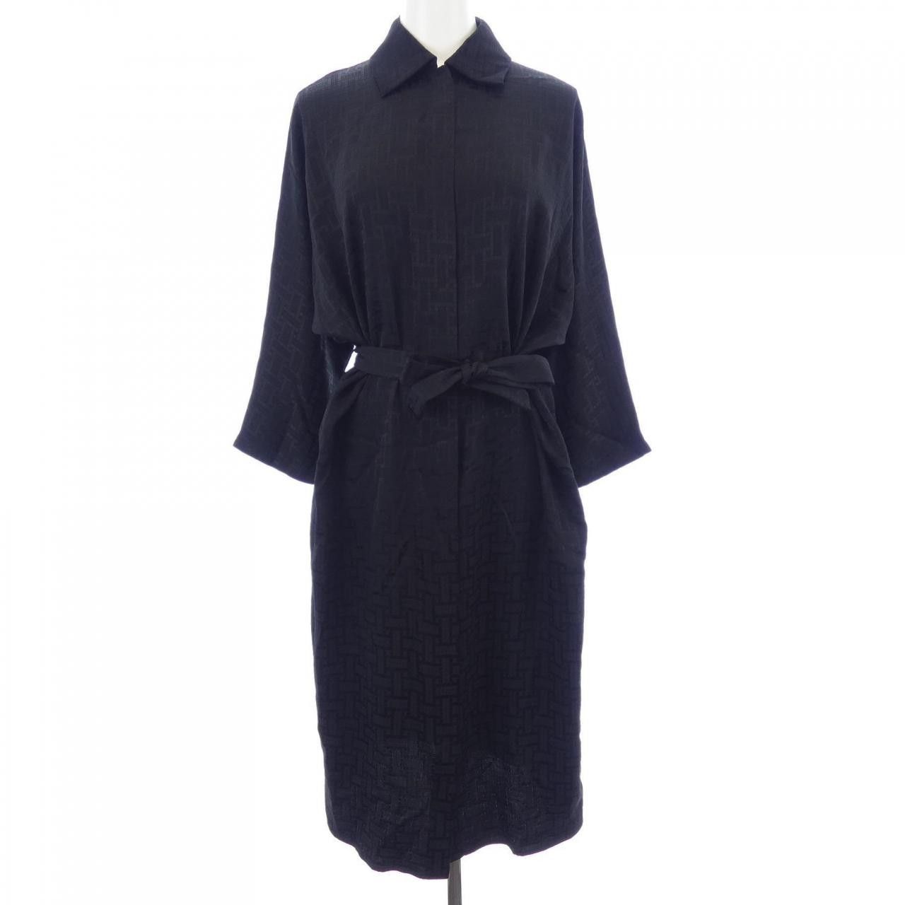 Hermes Hermes Hermes Silk Dress34 Textile Dresses DUTY FREE for USA Size ONE SIZE - 1 Thumbnail