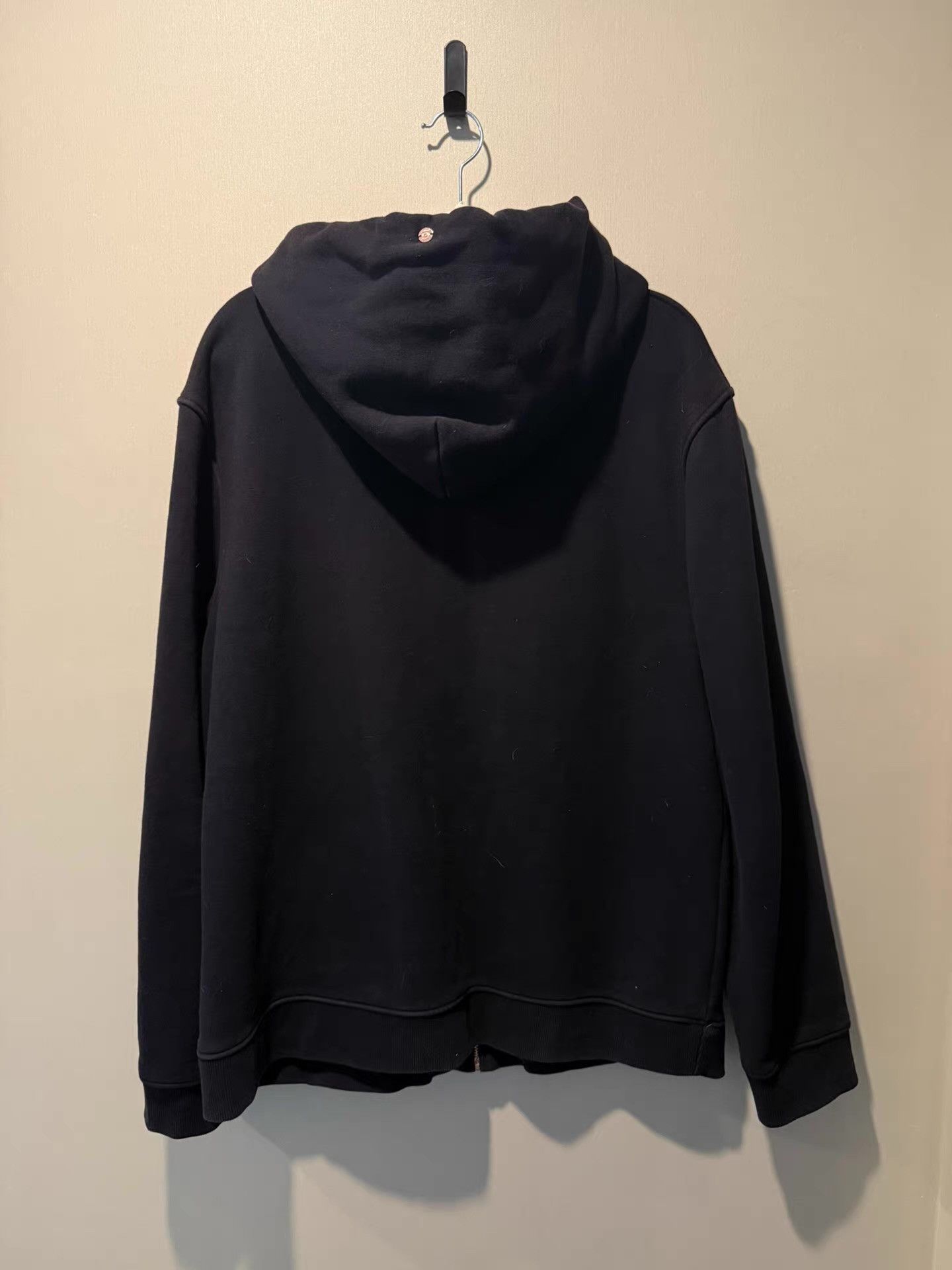 Givenchy GIVENCHY black zip-up hoodie Ｑ20 Size US XL / EU 56 / 4 - 5 Thumbnail