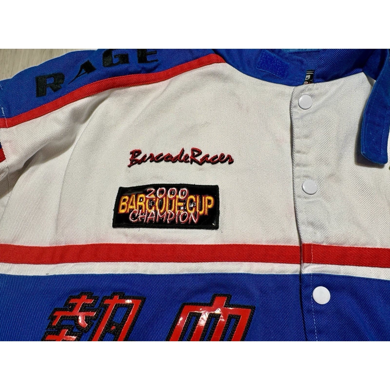 Other VTG Y2K Racing Jacket Graphic Patch Moto Streetwear Mens 3XL Size US XXL / EU 58 / 5 - 17 Thumbnail