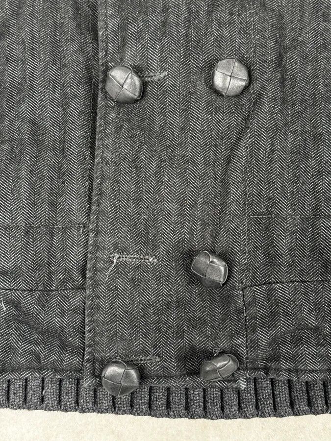 Gianfranco Ferre AW2006 Gianfranco Ferré Grey Officer Buttoned Bomber Jacket Size 42R - 11 Thumbnail