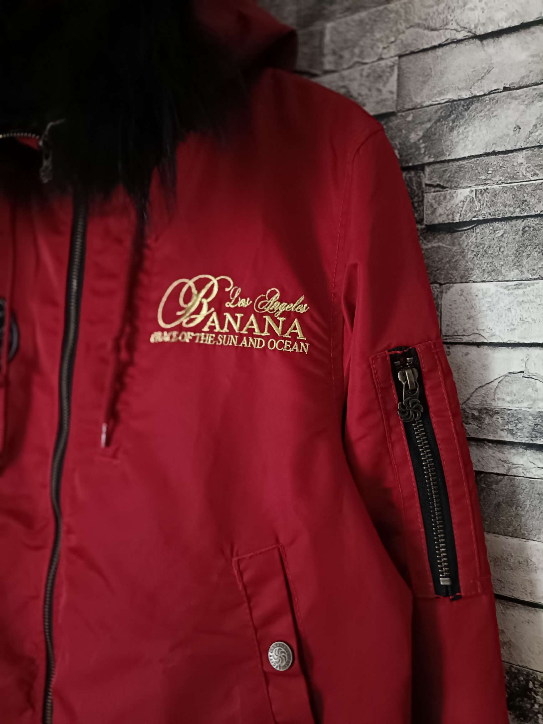 Japanese Brand Vintage banana seven surf team bomber jacket Size US M / EU 48-50 / 2 - 5 Thumbnail