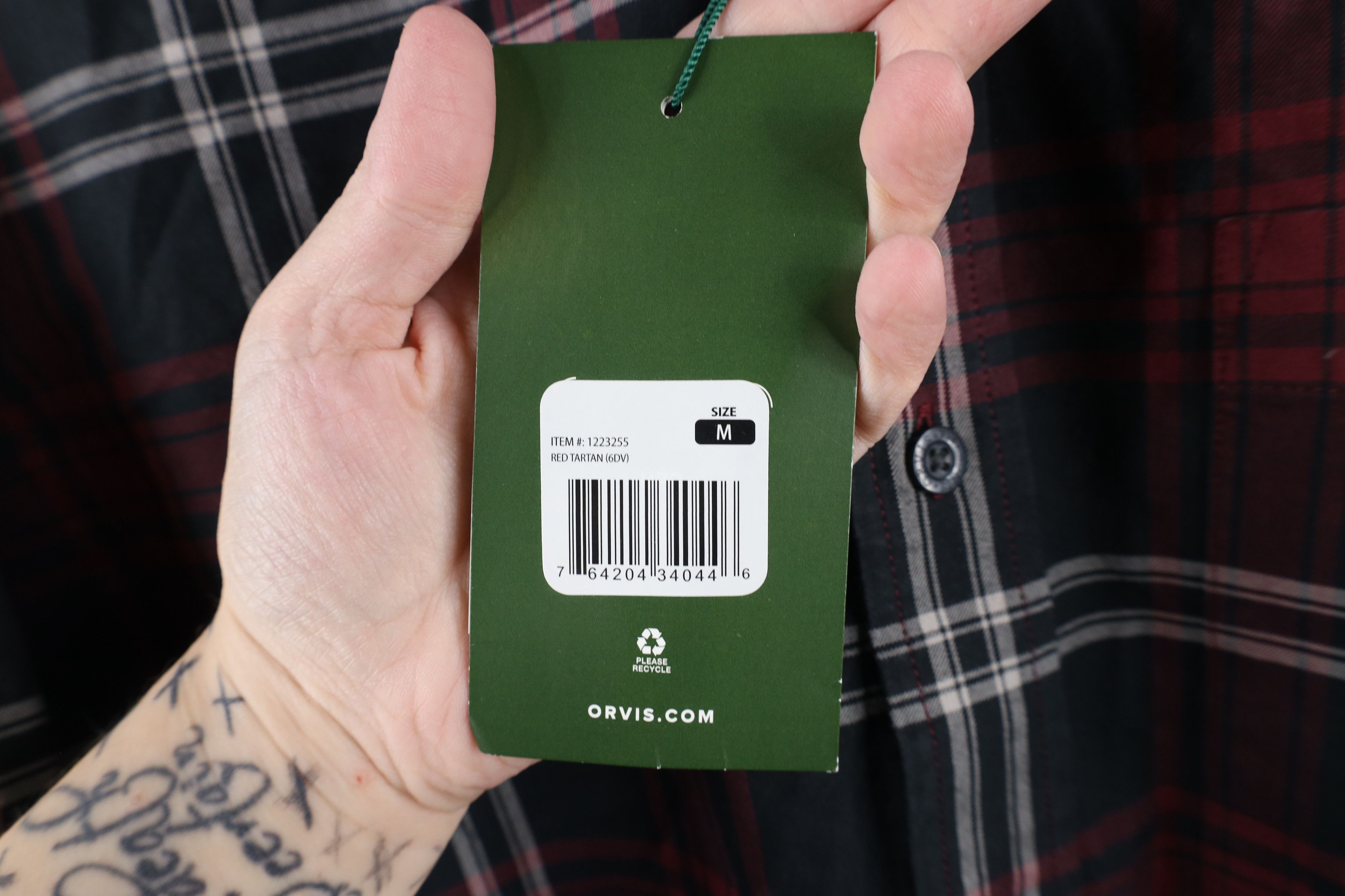 Orvis × Vintage New Orvis Tartan Plaid Collared Button Down Shirt Size US M / EU 48-50 / 2 - 6 Thumbnail