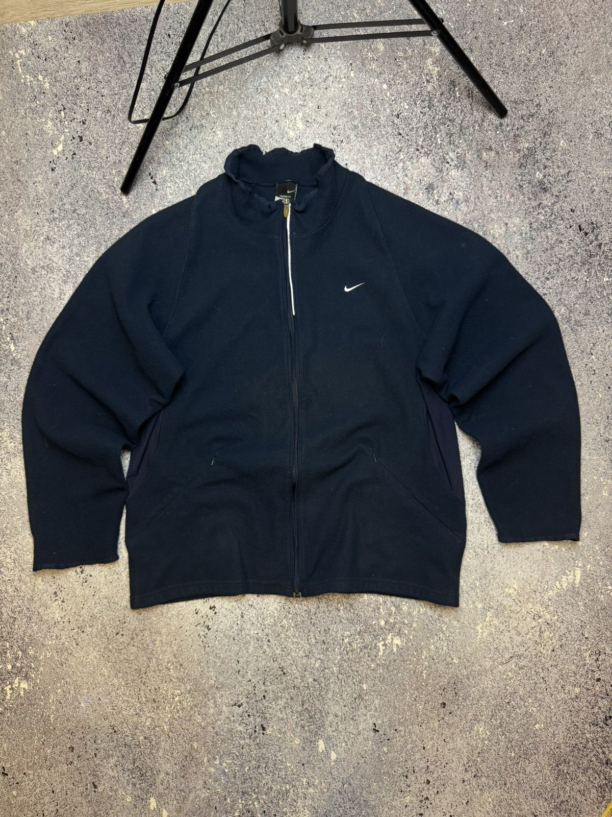 Nike × Vintage 💥Y2K NIKE FLEECE VINTAGE OUTDOOR Size US XL / EU 56 / 4 - 1 Thumbnail