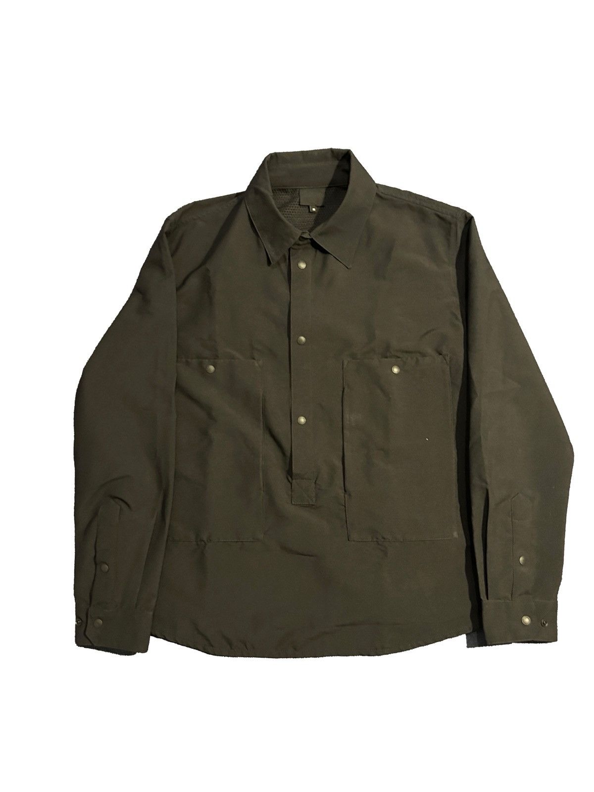 Other Mucha (C)arne Black Half Button Shirt Size US M / EU 48-50 / 2 - 2 Thumbnail