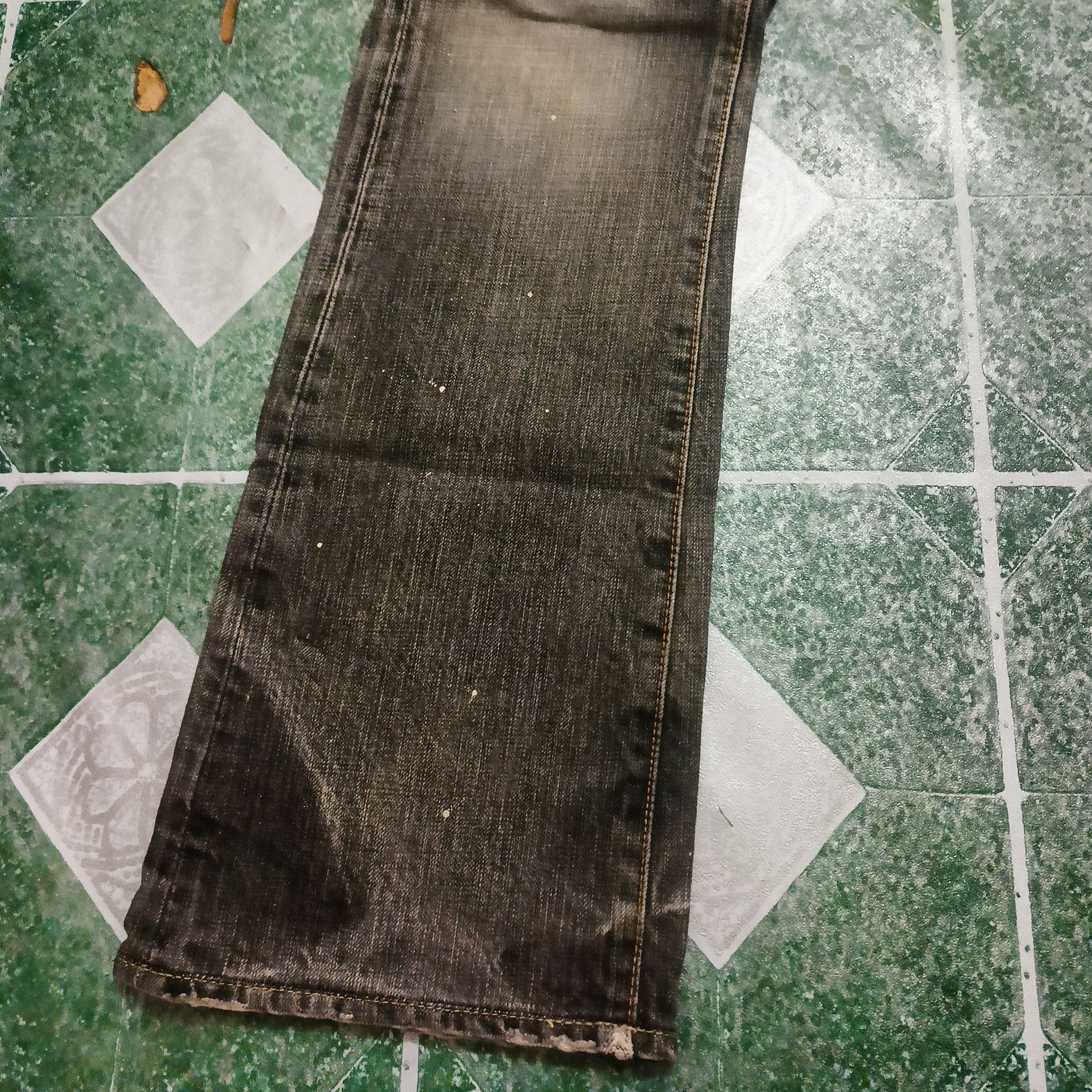Le Grande Bleu (L.G.B.) Japan Ripped Rivet&Blue Painted distressed Studded Jeans LGB Size US 30 / EU 46 - 16 Thumbnail