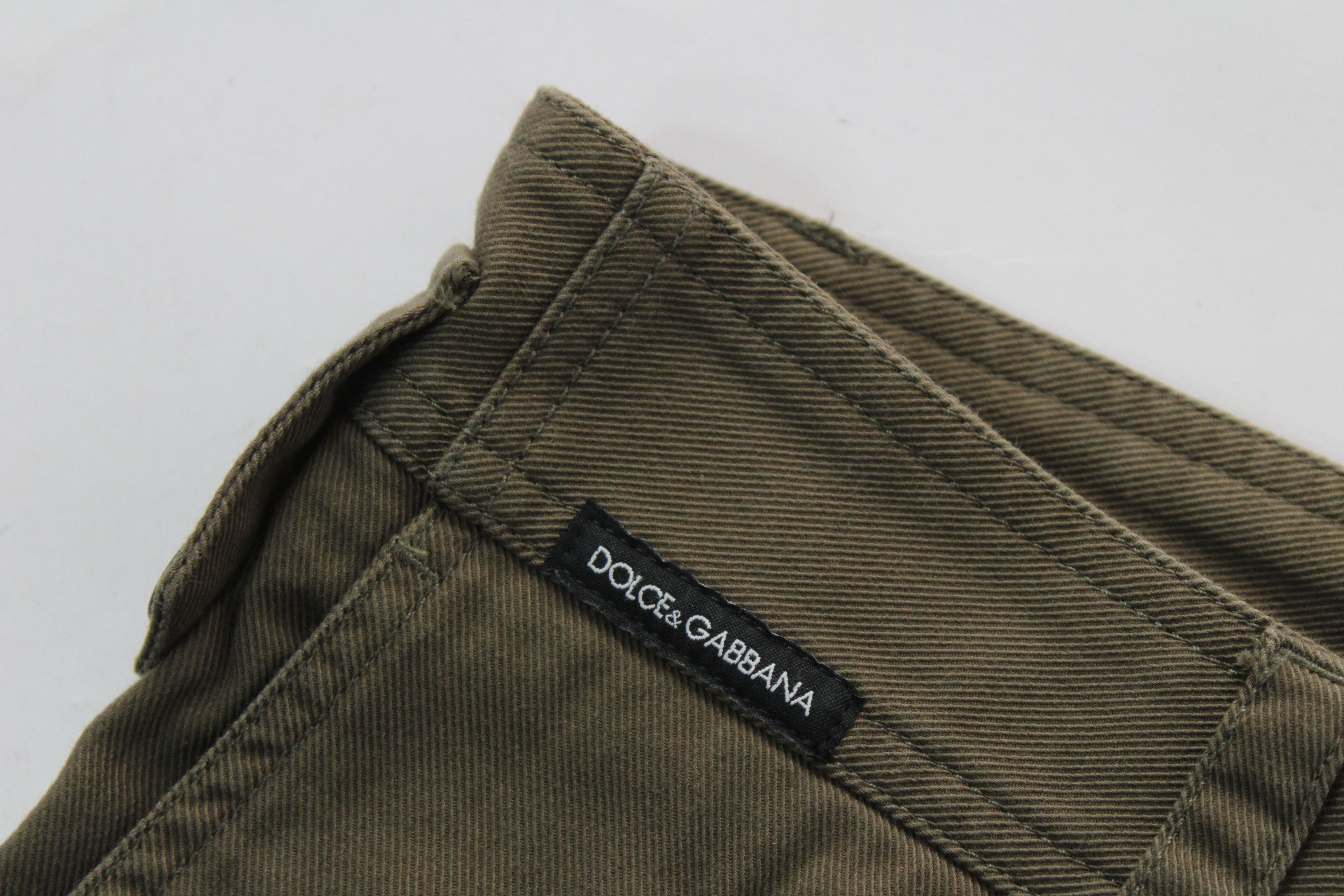 Dolce & Gabbana Dolce & Gabbana Denim Patchwork Cargo Pants IT 44 Size US 28 / EU 44 - 8 Thumbnail