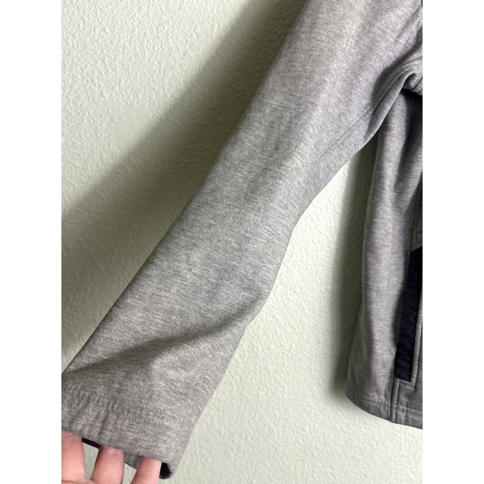 Marmot Marmot Windbreaker Jacket Mens Large Gray Windstopper Polyester Nylon Cotton L Regular Size US L / EU 52-54 / 3 - 3 Thumbnail