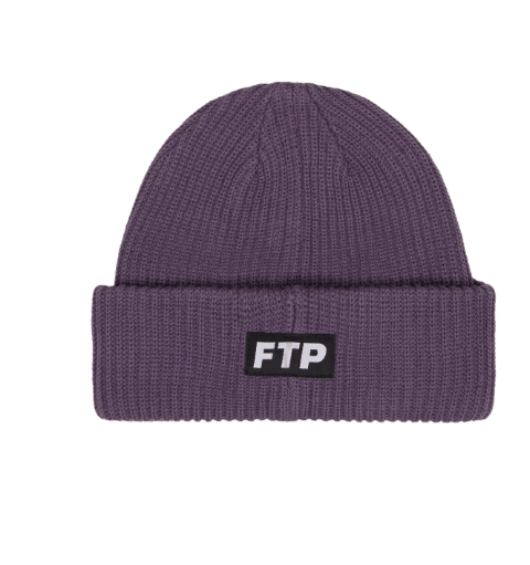Fuck The Population FTP F-Tec Goggle Logo Beanie Purple Size ONE SIZE - 3 Thumbnail