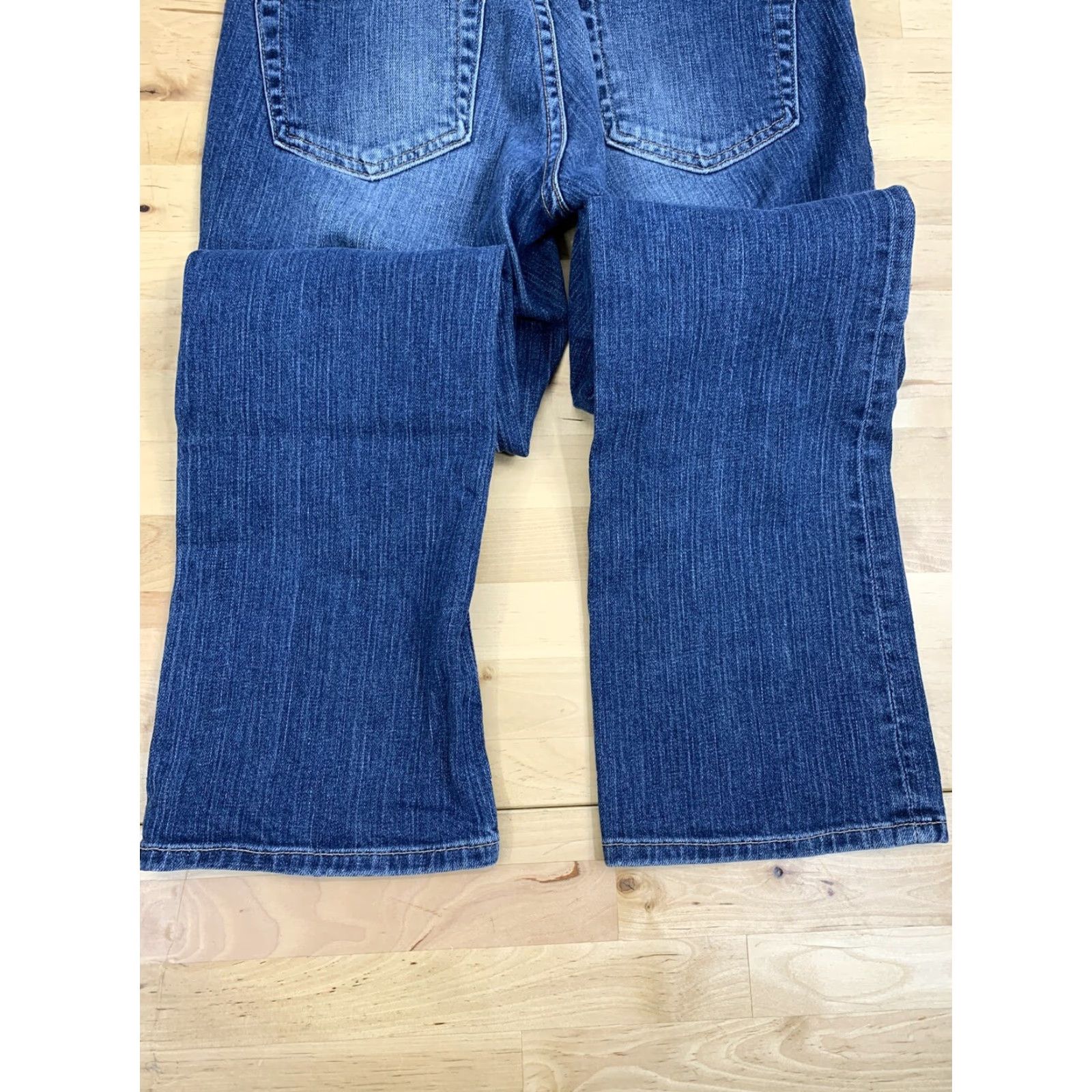 Gap Gap Jeans Women Boot Cut Regular 0 Size Denim 100% Cotton Blue Stretch USA Made in USA Size 25" / US 0 / IT 36 - 6 Thumbnail
