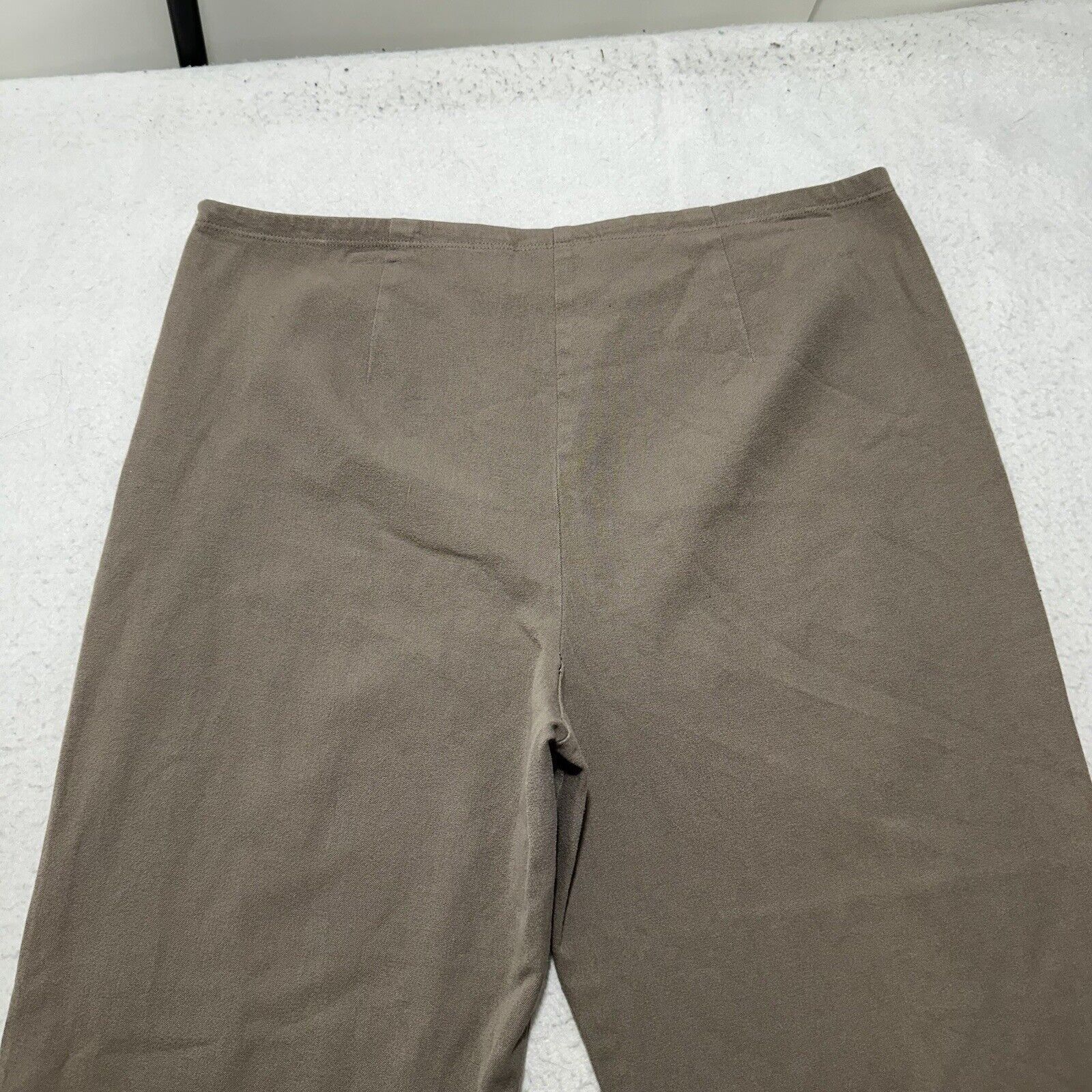 Chicos Chico's Design Large Brown High Rise Capri Pants (34x21) Size 34" / US 12 / IT 48 - 8 Thumbnail