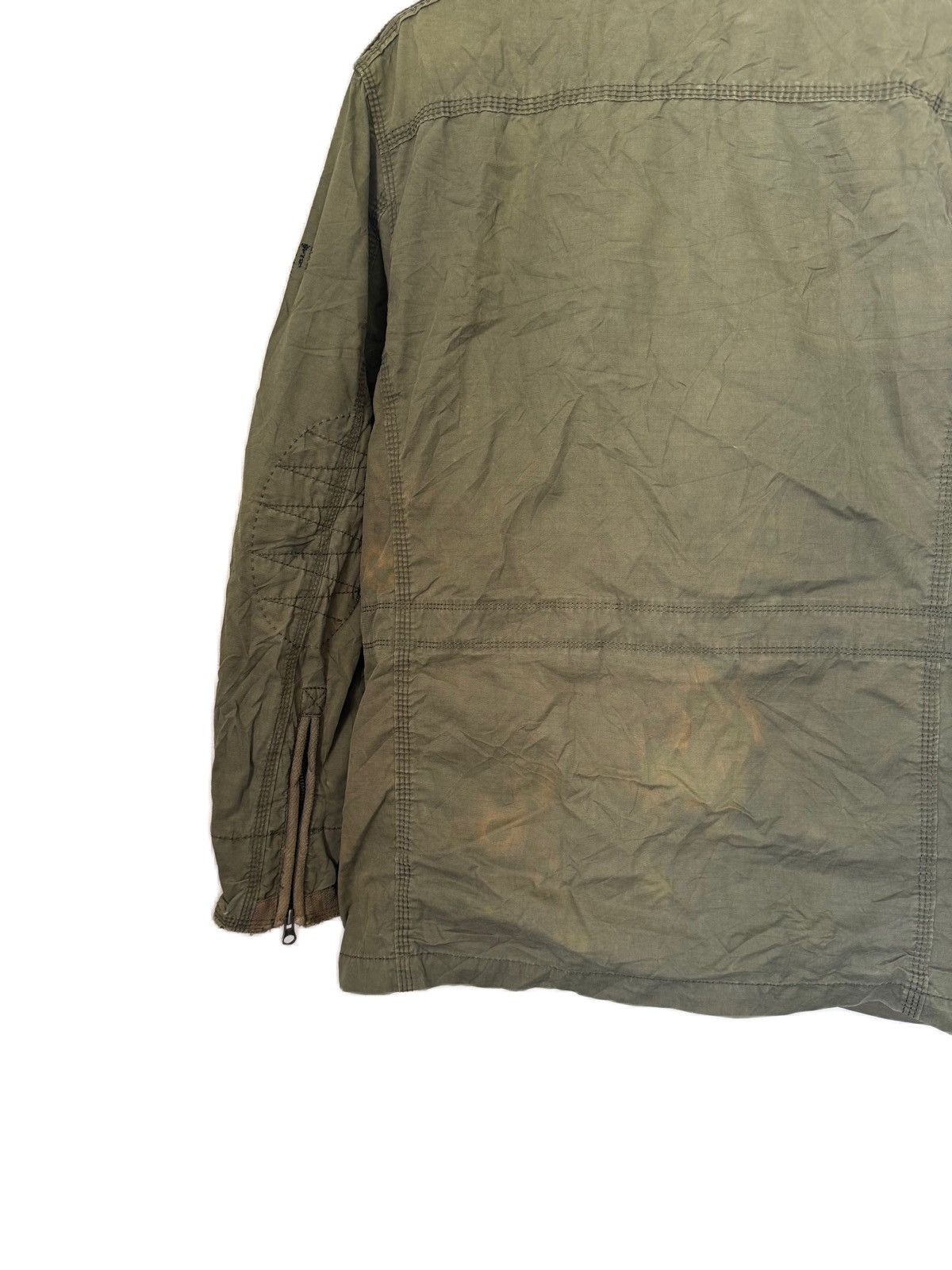 Gap × Palace GAP Military Design Jacket Casual Olive Distress War Style Size US M / EU 48-50 / 2 - 6 Thumbnail