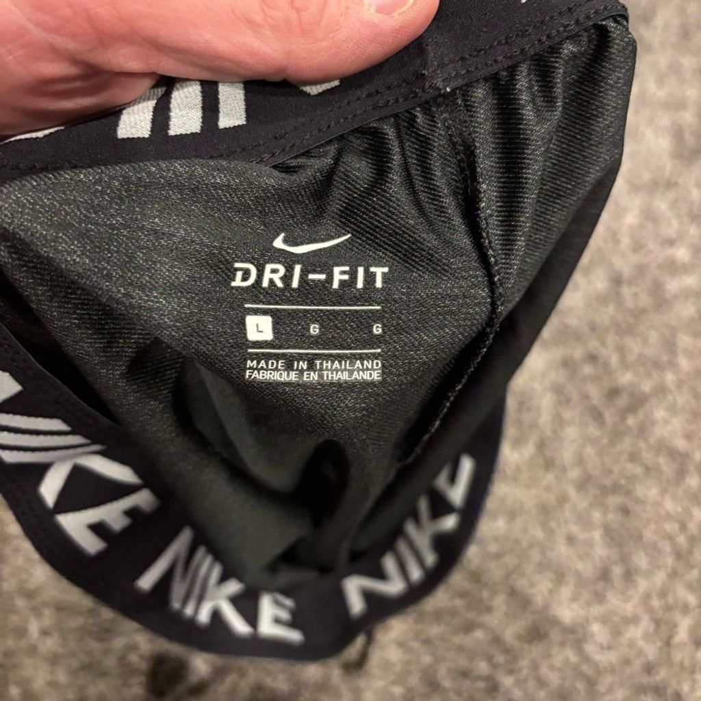 Nike Nike Black Dri-FIT Shorts Size US 32 / EU 48 - 6 Thumbnail