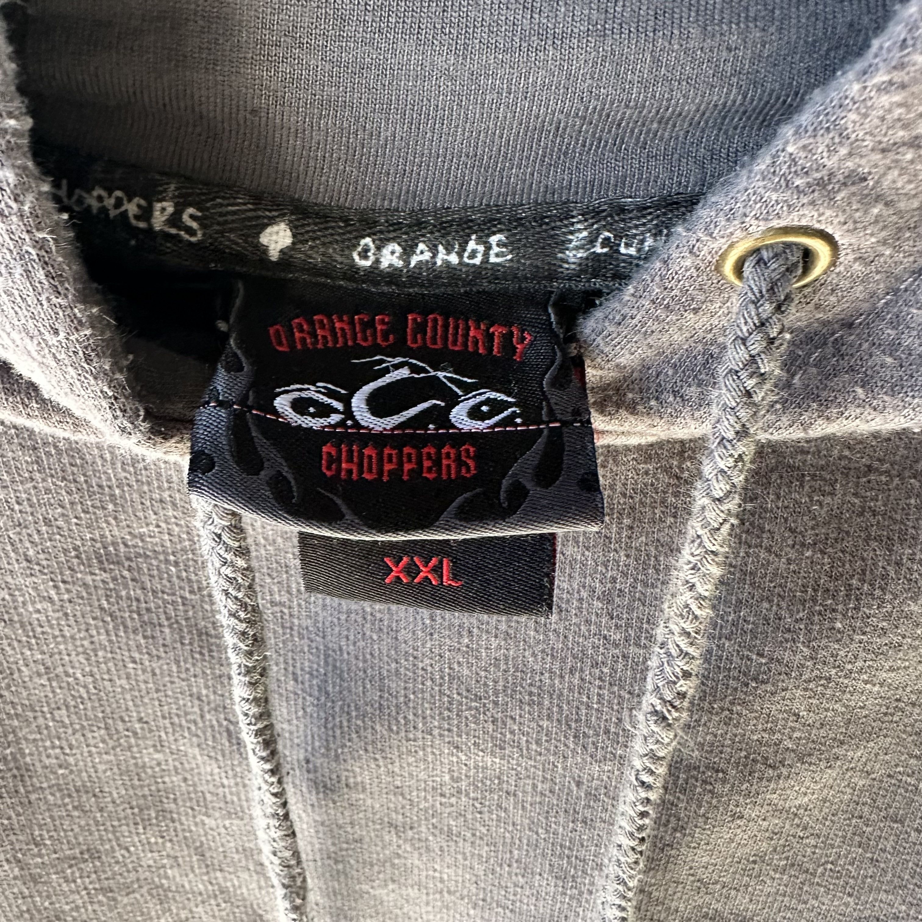 Other Vintage Orange County Choppers Hoodie Mens 2XL Plain Gray Size US XXL / EU 58 / 5 - 10 Thumbnail
