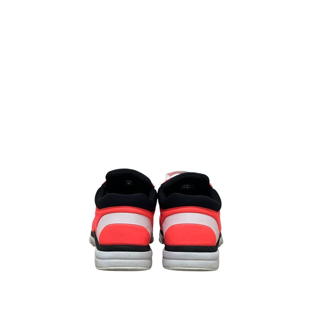 Chanel Chanel Orange Neon Athletic Sneakers Sz 39.5 Size US 8.5 / IT 38.5 - 3 Thumbnail