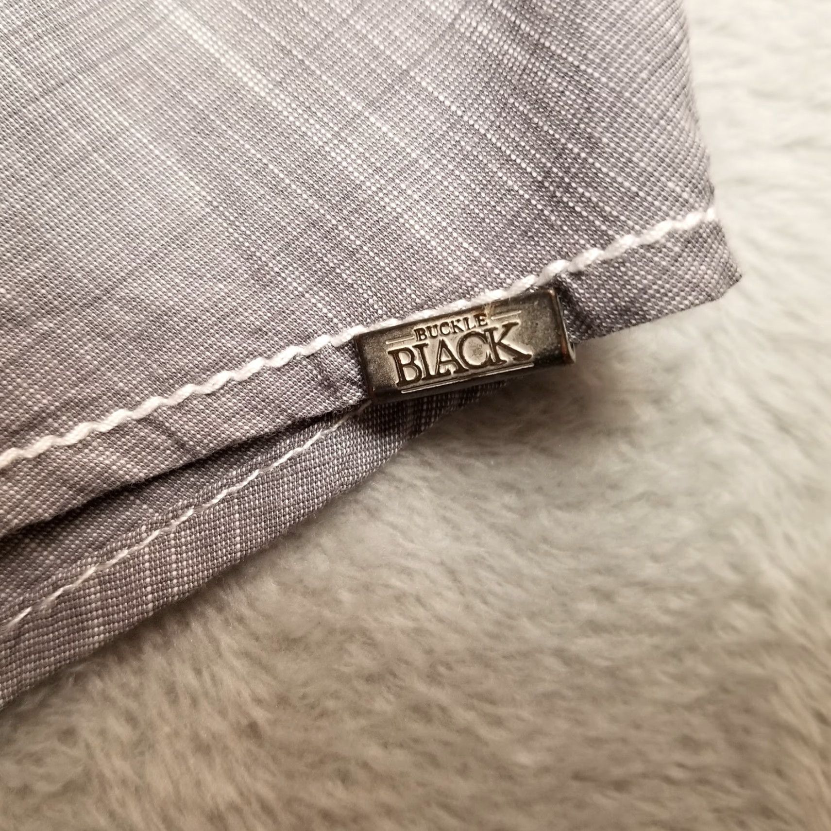 Vintage BKE Buckle Shirt Mens M Gray Athletic Cotton Blend Long Sleeve Western Shirt Mens Gray Athletic Cotton Blend Long Sleeve Western Size US M / EU 48-50 / 2 - 5 Thumbnail