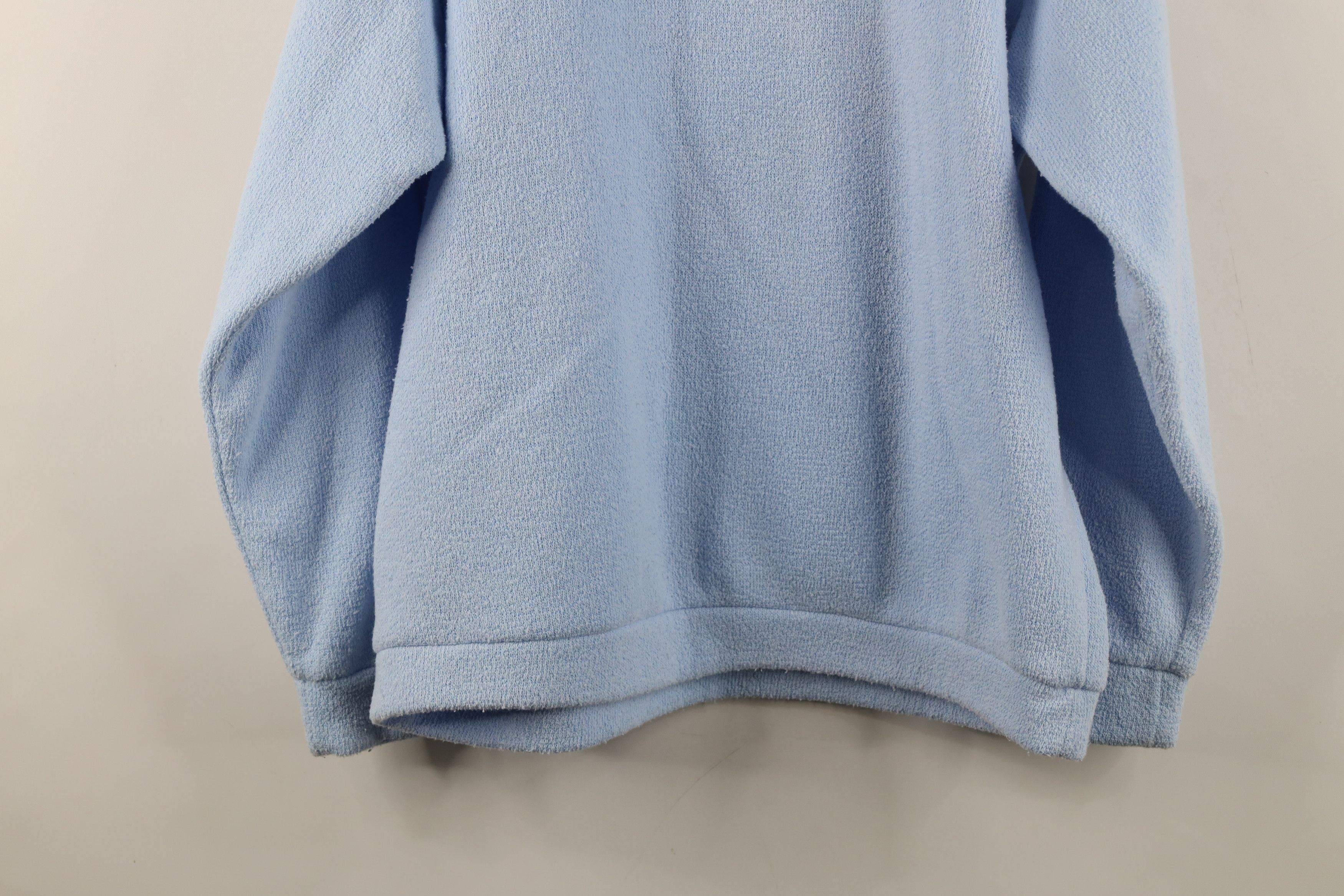 Vintage Vintage 90s Streetwear Butterfly Terry Cloth Sweatshirt USA Size L / US 10 / IT 46 - 16 Thumbnail