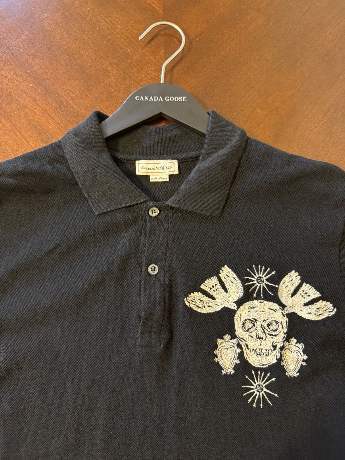 Alexander McQueen Alexander McQueen Skull Polo Size US L / EU 52-54 / 3 - 3 Thumbnail