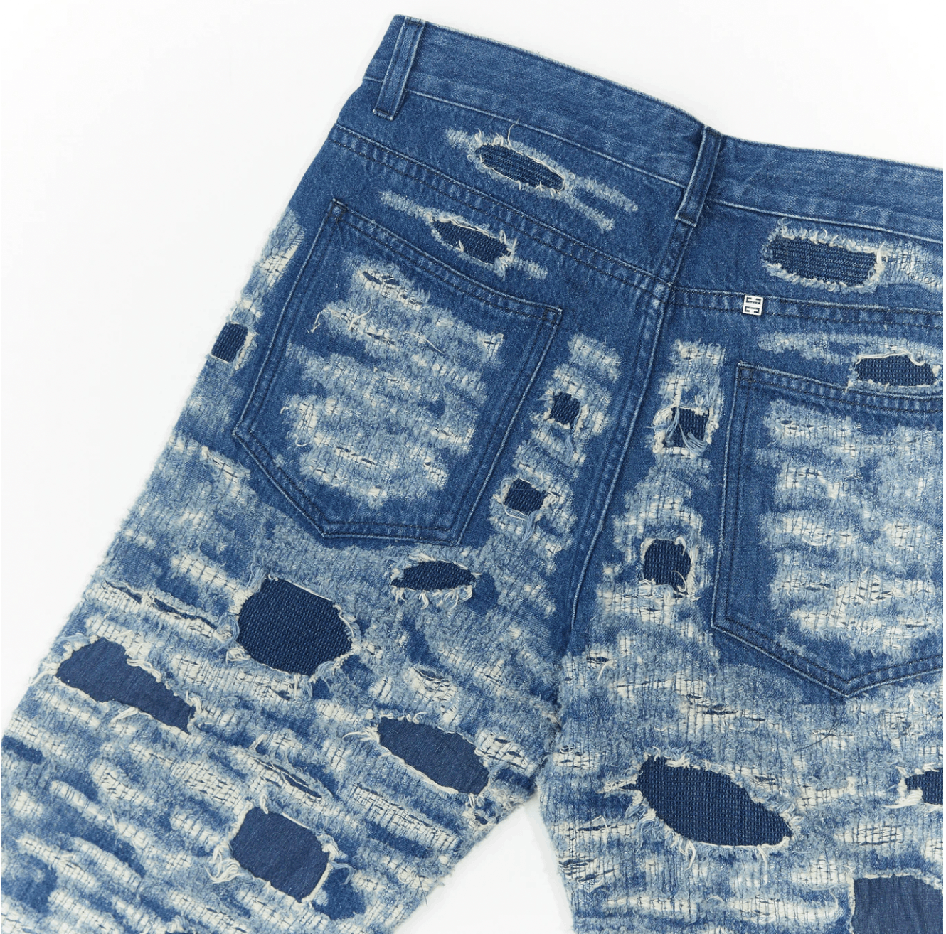 Givenchy GIVENCHY ALL OVER DISTRESSED JEAN Size US 34 / EU 50 - 4 Thumbnail
