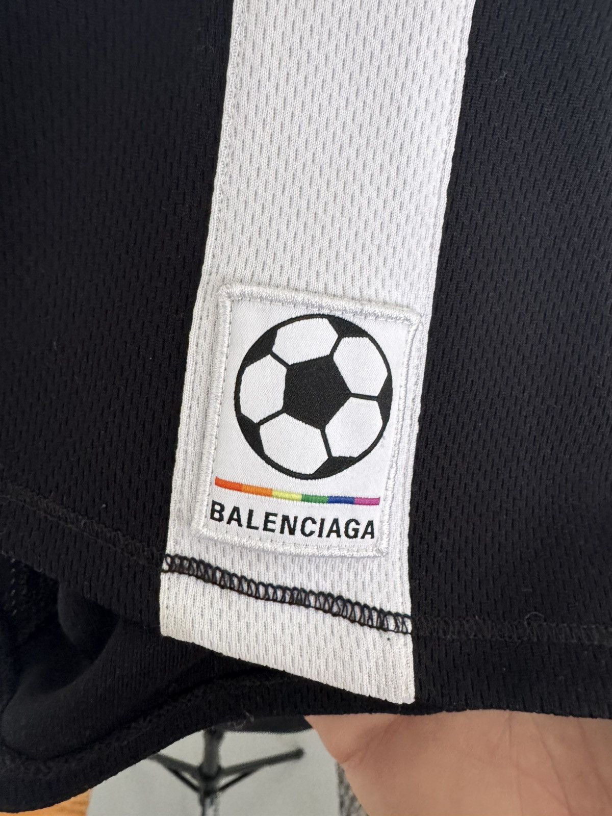 Balenciaga Balenciaga Soccer Jersey Size US XL / EU 56 / 4 - 5 Thumbnail