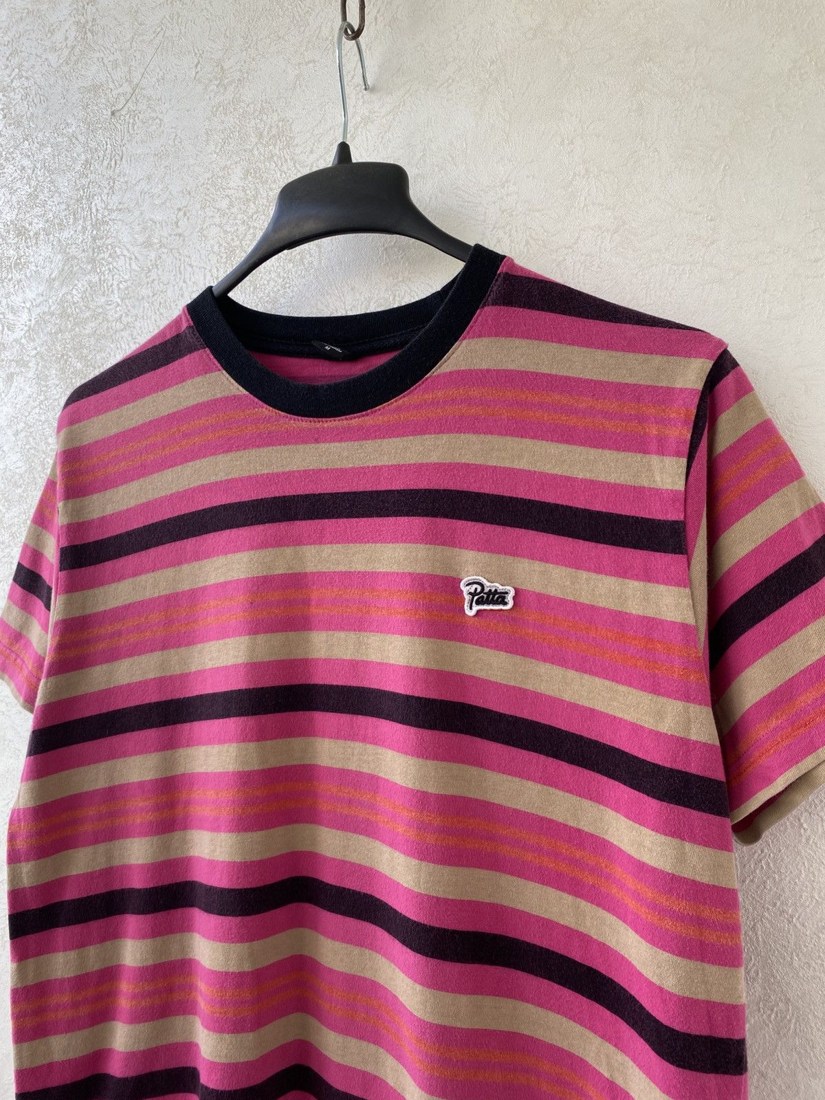 Patta Patta Stripped Multicolour Skater T Shirt Size M Size US M / EU 48-50 / 2 - 4 Thumbnail