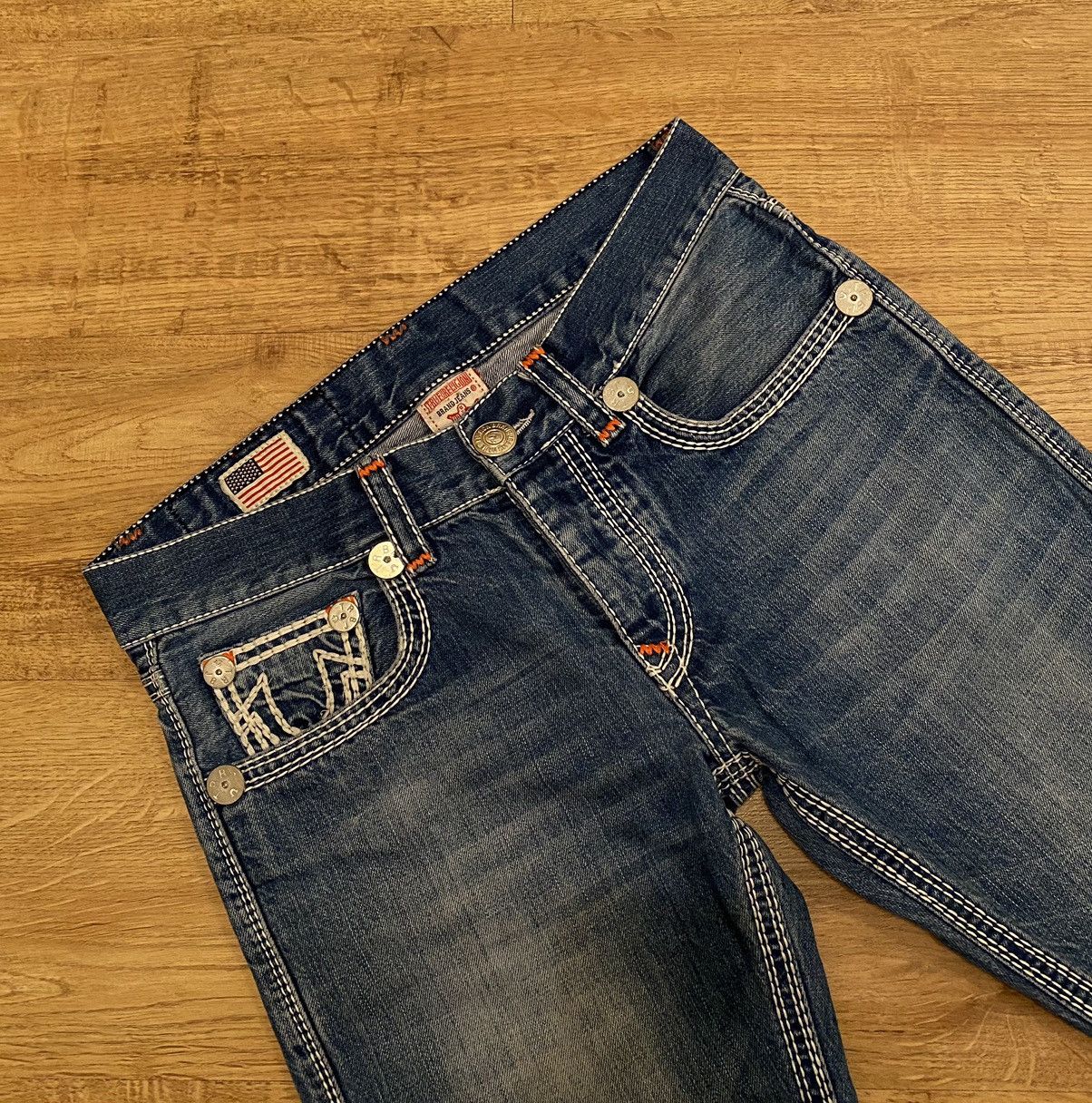 True Religion True Religion Bobby Super T Denim x Vintage x Avant Garde Size US 30 / EU 46 - 10 Thumbnail