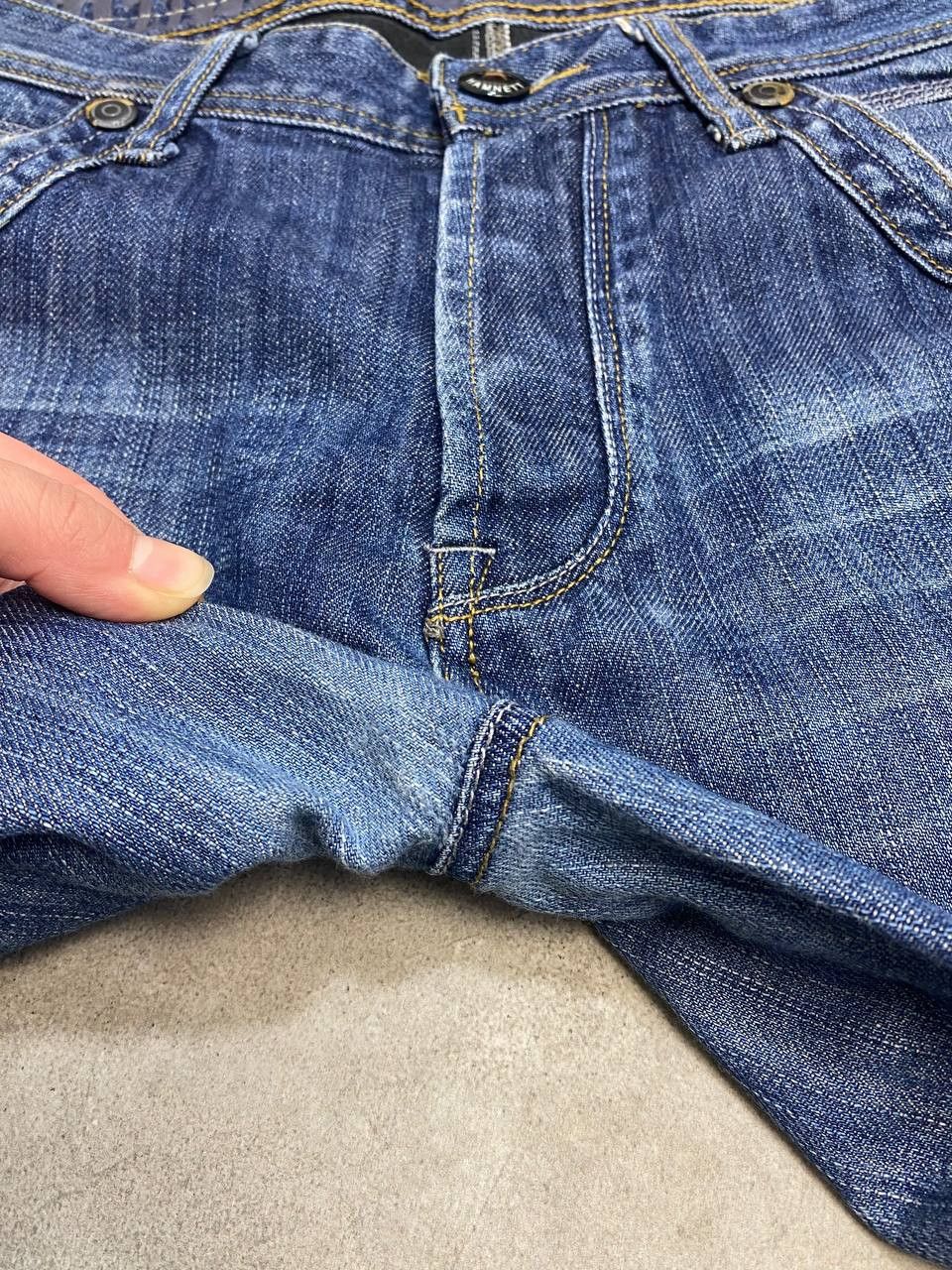 Katharine Hamnett London Vintage Hamnett Denim West Coast State Baggy Pants Size US 34 / EU 50 - 8 Thumbnail