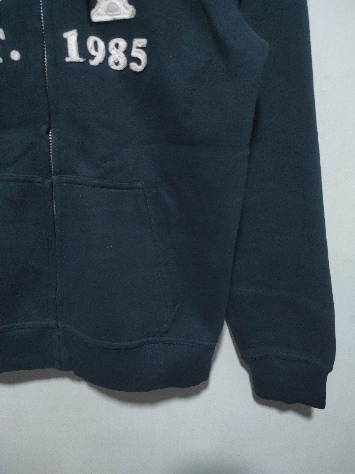 Japanese Brand KT Shield Muscle Navy zip fur hoodie ifsix LGB style Size US M / EU 48-50 / 2 - 5 Thumbnail