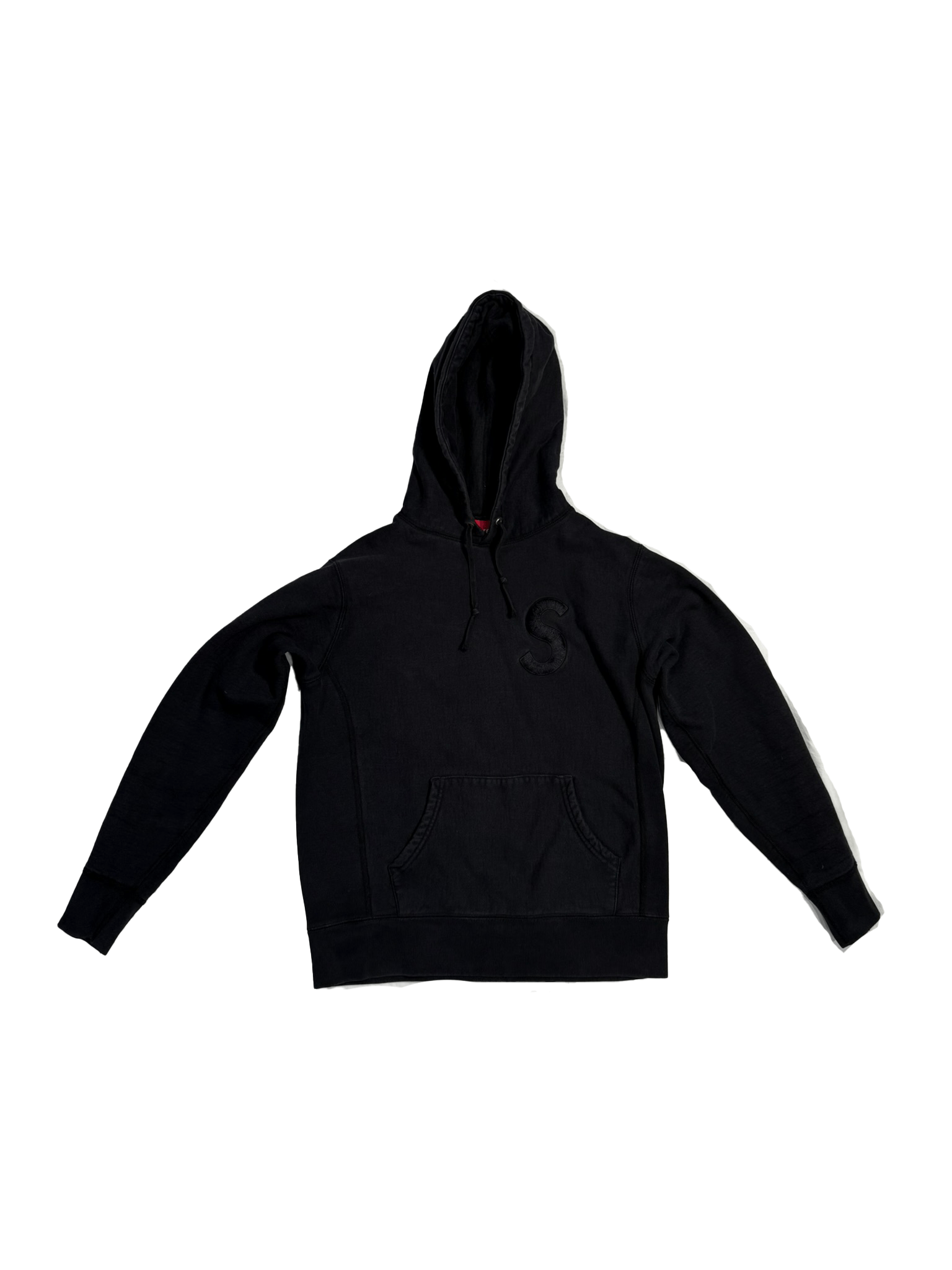 FW17 Supreme order Tonal S Logo Hoodie Pullover Sweater Size XL Navy