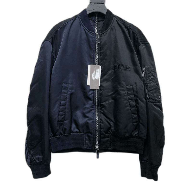Dior DIOR Color Block Silk Logo Jacket Size XL / US 12-14 / IT 48-50 - 1 Thumbnail