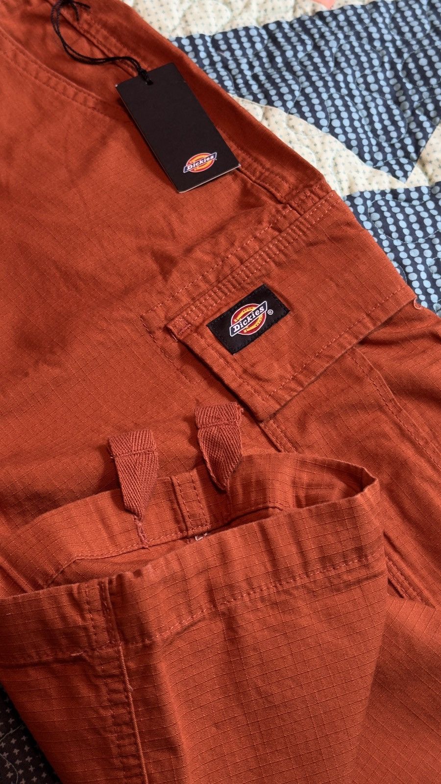Dickies × Japanese Brand Dickies Double Knee Cargo Pants Multipocket ripstop cotton Size US 30 / EU 46 - 10 Thumbnail